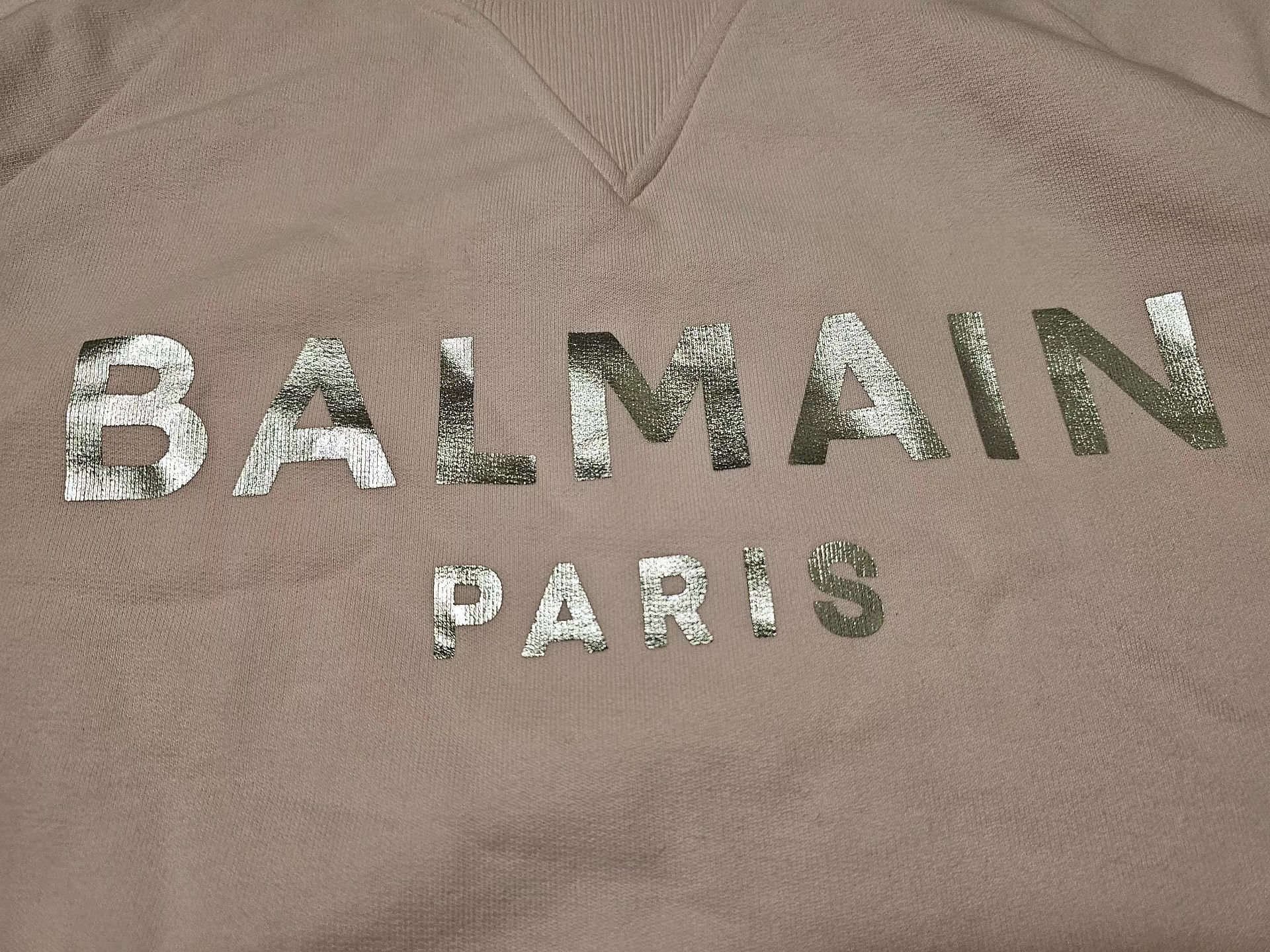 Balmain Balmain Light Pink Sweatshirt, Q4 Size US M / EU 48-50 / 2 - 2 Thumbnail