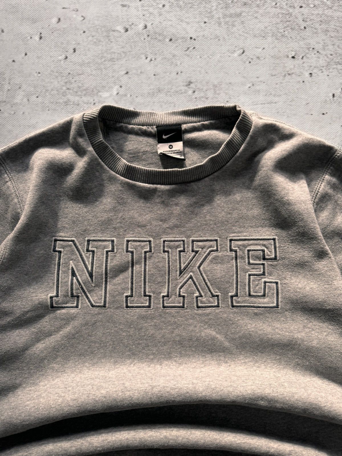 Nike × Vintage NIKE VINTAGE CENTER LOGO OVERSIZE BOXY SWEATSHIRT Size US M / EU 48-50 / 2 - 5 Thumbnail