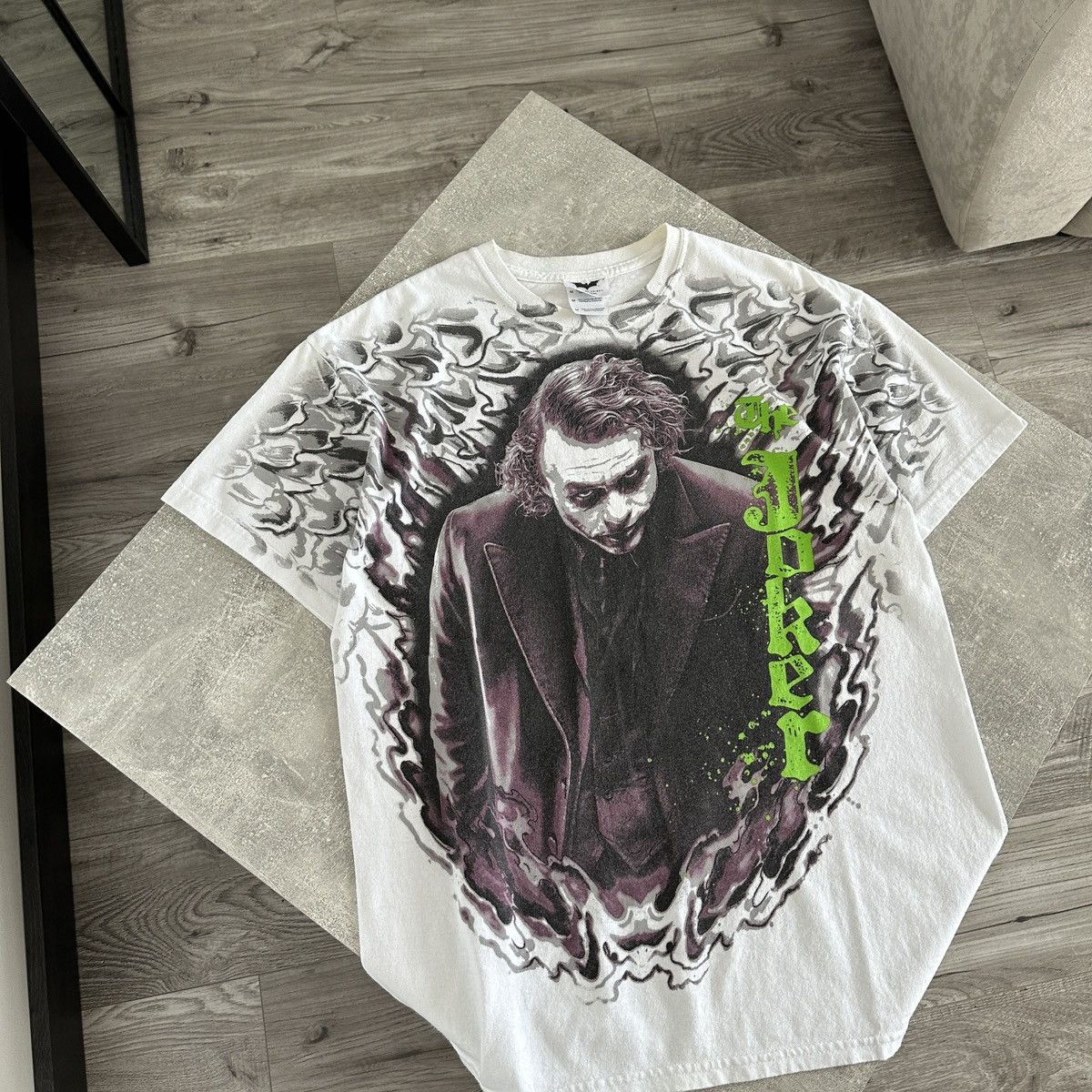 Vintage Vintage 00s Joker DC Comics AOP tee rare y2k Batman Marvel Size US M / EU 48-50 / 2 - 3 Thumbnail