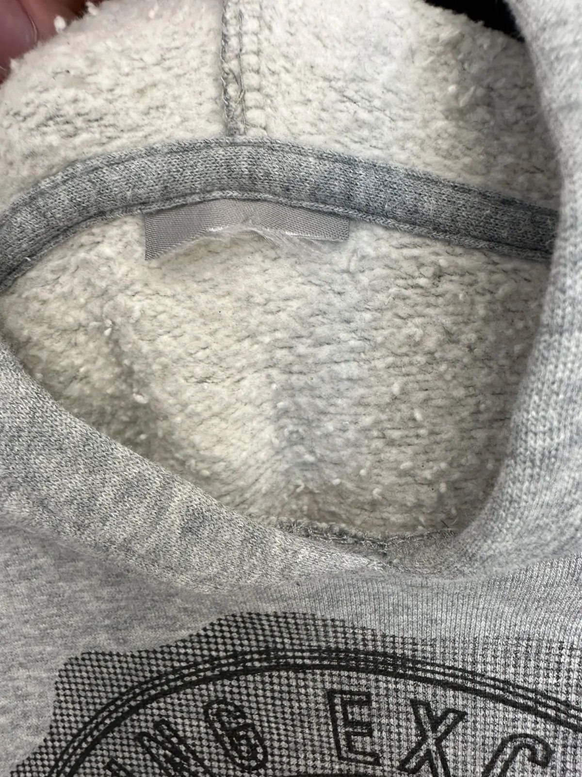 Nike × Vintage Vintage Nike Y2K Big Logo Retro Hype Gray Hoodie Size US S / EU 44-46 / 1 - 8 Thumbnail