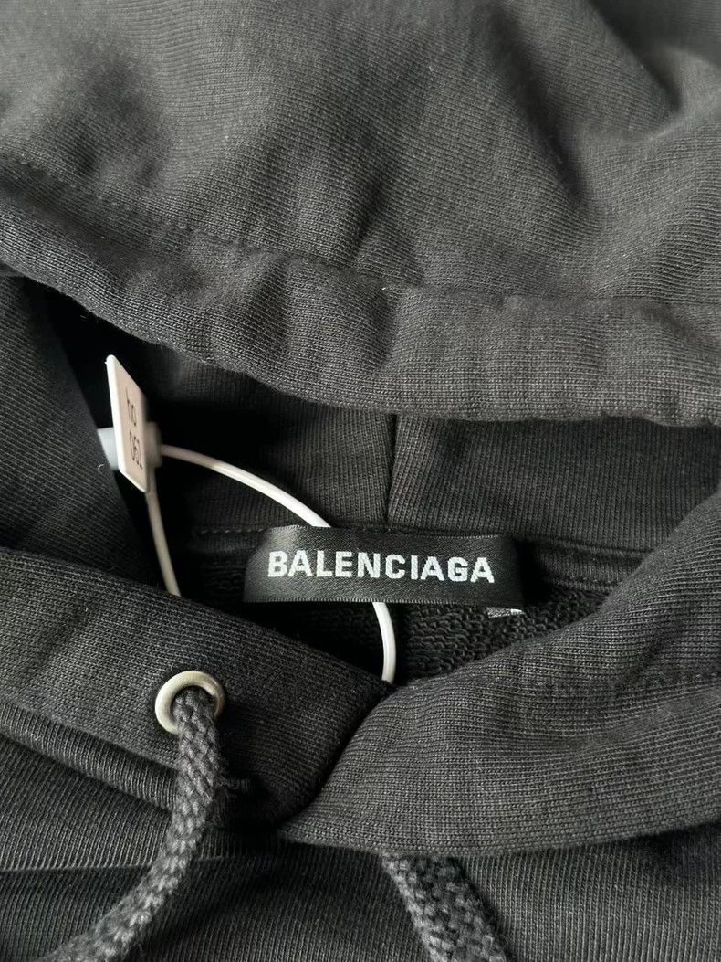 Balenciaga Balenciaga Black Coke Hoodie Size US M / EU 48-50 / 2 - 3 Thumbnail