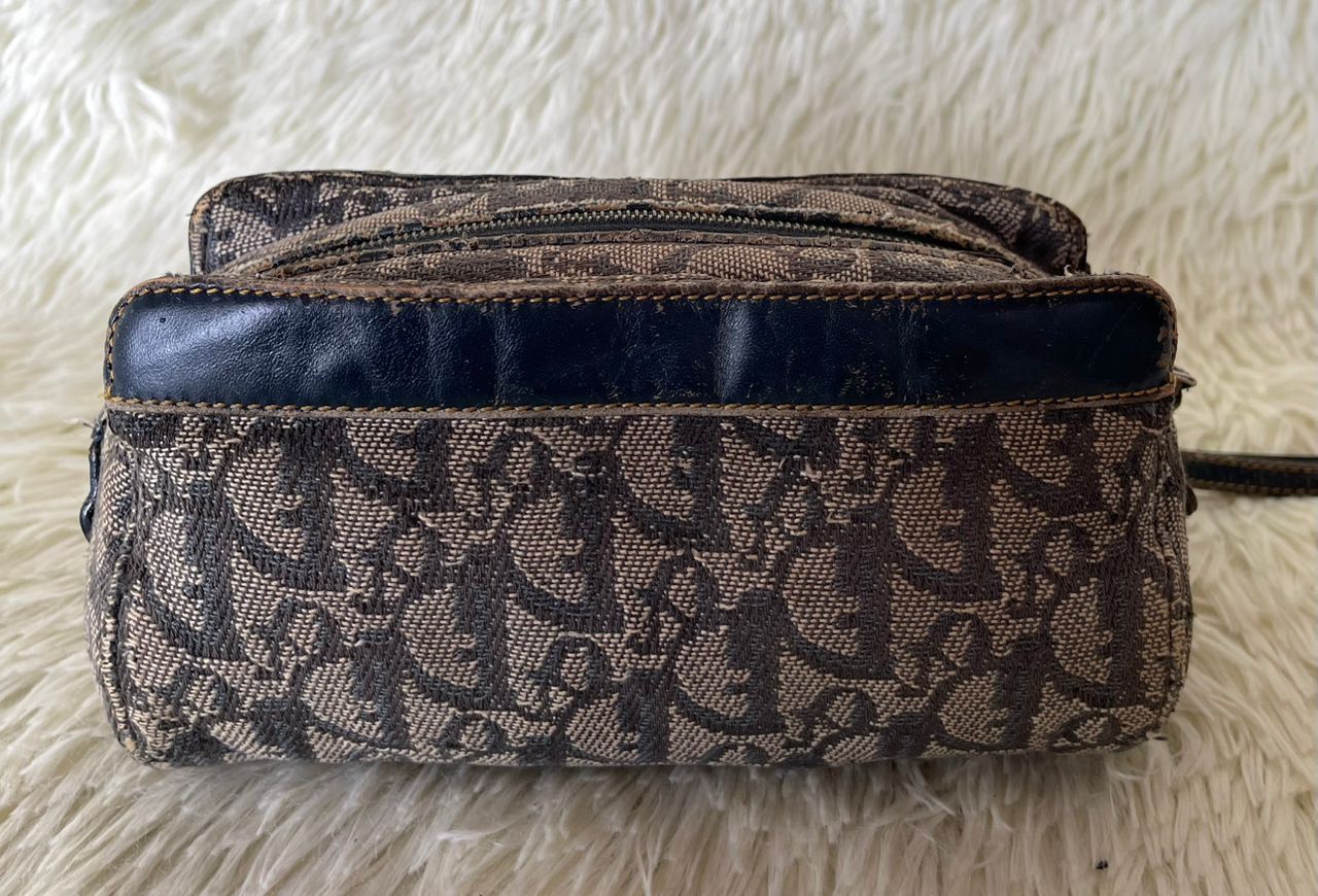 Christian Dior Monsieur × Vintage Christian Dior Trotter Toiletry Pouch Clutch Bag Size ONE SIZE - 10 Thumbnail