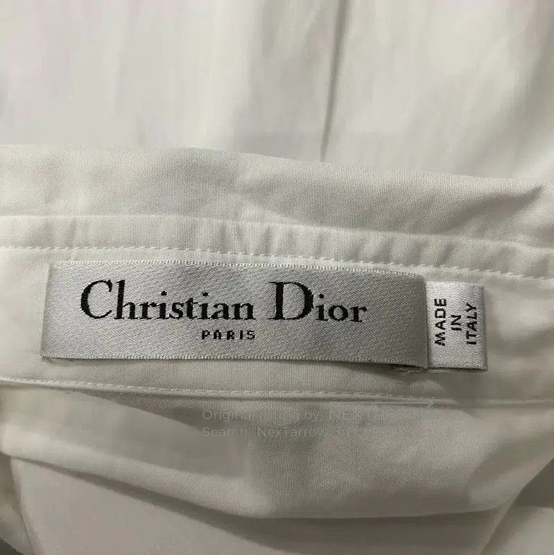 Dior Dior White Cotton Short Sleeve Shirt . Size XXS / US 00 / IT 34 - 7 Thumbnail