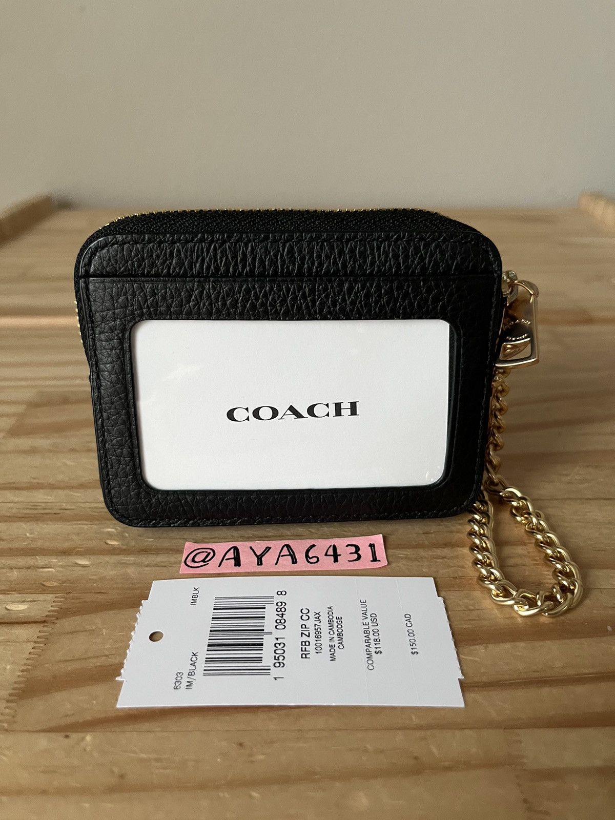 Coach Coach Card Case Size ONE SIZE - 2 Thumbnail