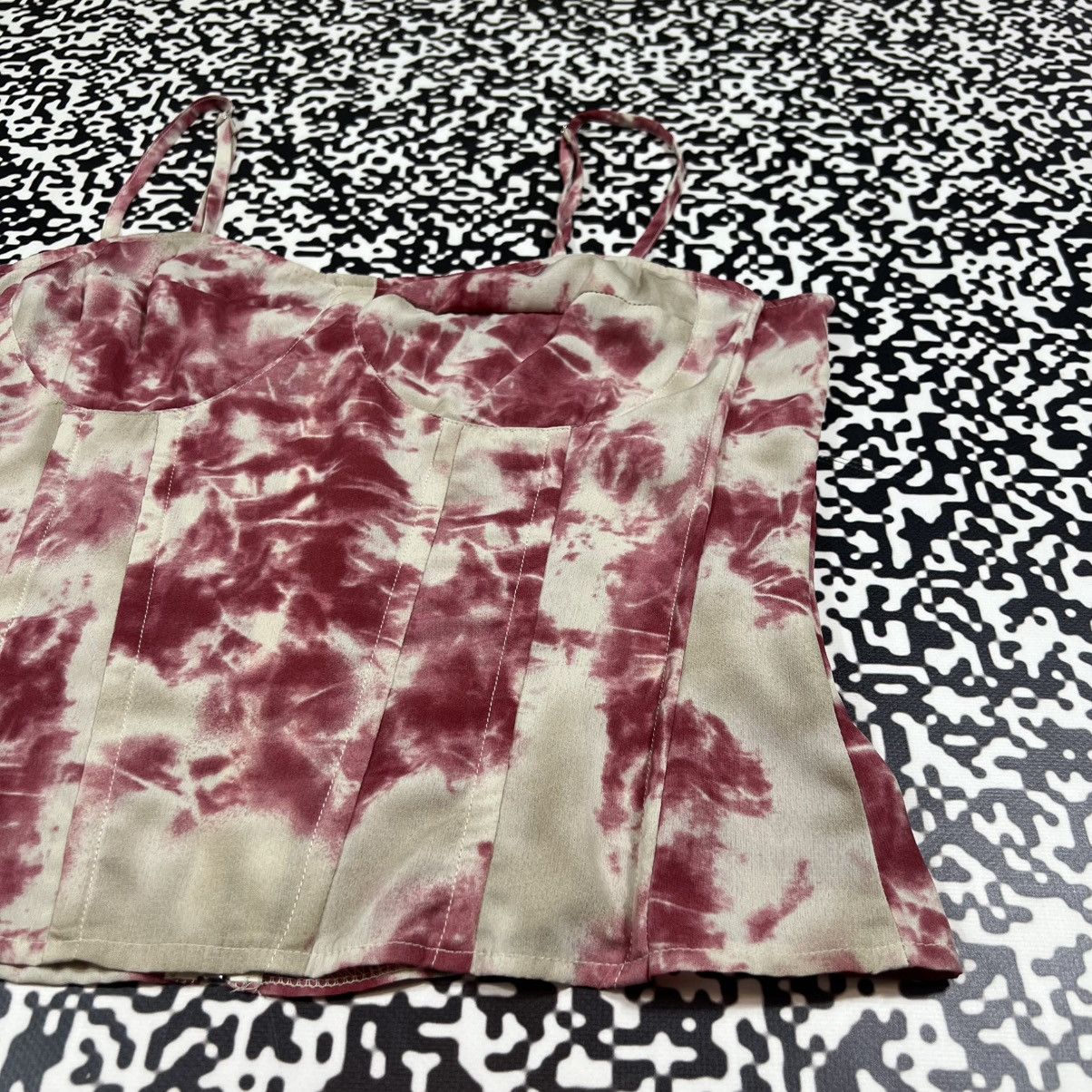 Vintage Vintage Y2K Japanese Style Retro Tie Dye Tank Top Sleeveless Size L / US 10 / IT 46 - 9 Thumbnail