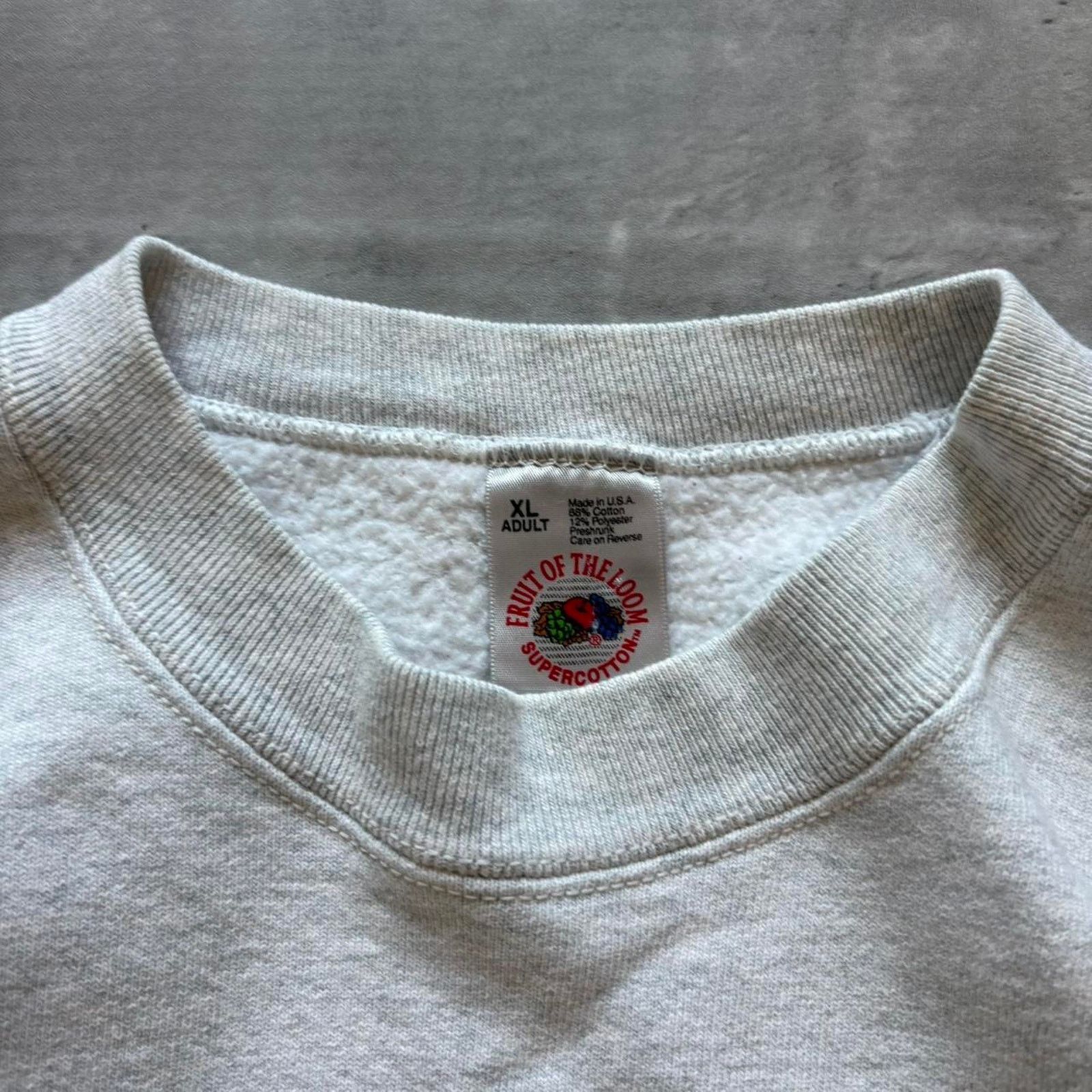 Fruit Of The Loom Vintage 1990s boston crewneck heavyweight Size US XL / EU 56 / 4 - 2 Thumbnail