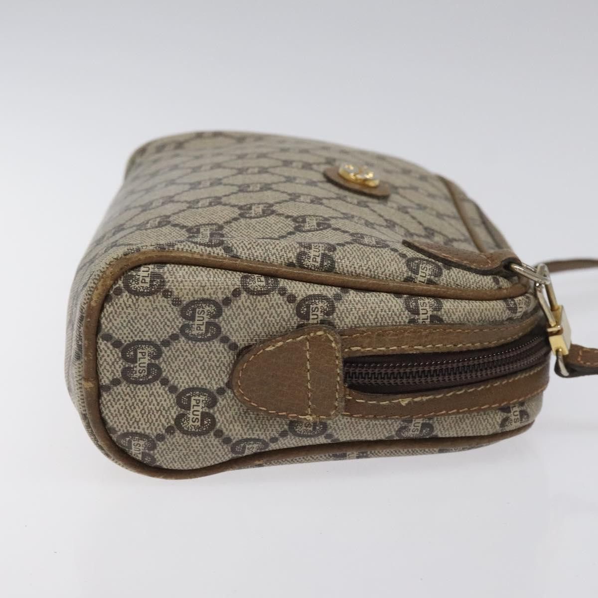 Gucci GUCCI GG Plus Supreme Shoulder Bag Pvc Leather Beige Size ONE SIZE - 4 Thumbnail