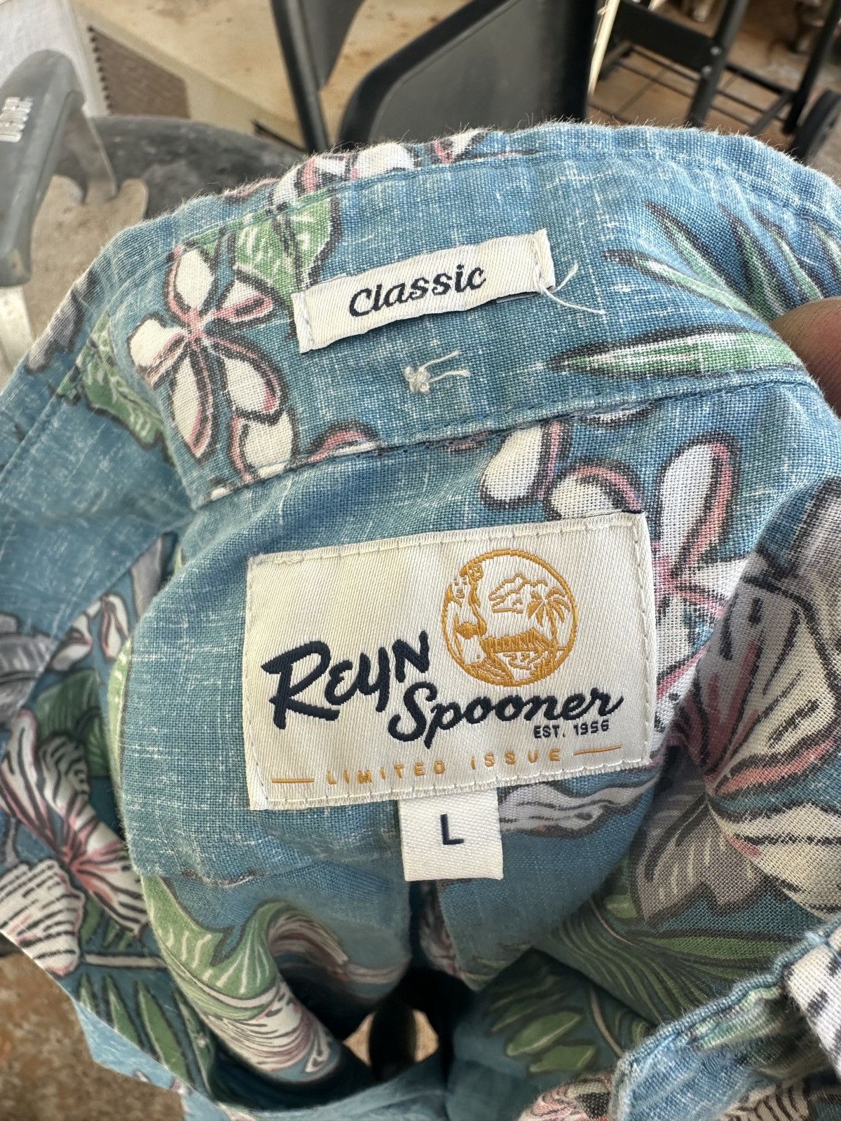 Reyn Spooner PreOwned Reyn Spooner Hawaiian Print Multicolored Men's L Size US L / EU 52-54 / 3 - 4 Thumbnail