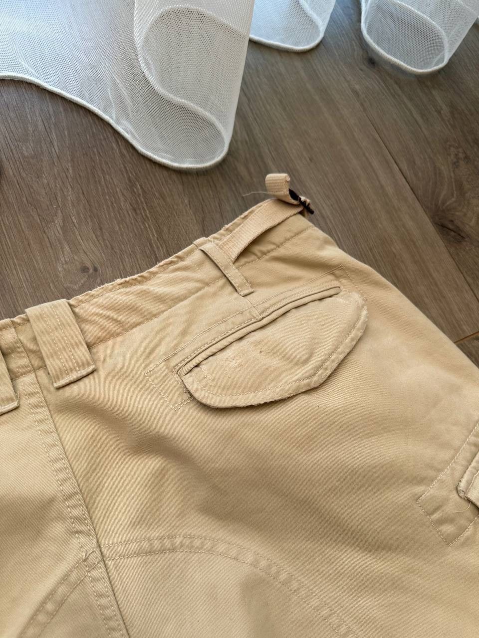 Polo Ralph Lauren × Vintage Vintage Polo Ralph Lauren Cargo Beige Baggy PRL Pants Size US 34 / EU 50 - 23 Thumbnail