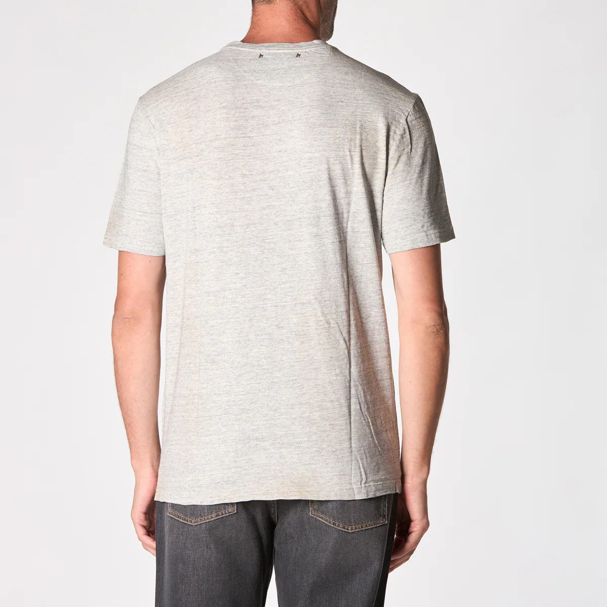 Golden Goose o1s22i1n1224 Vintage Print T-Shirt in Grey Size US L / EU 52-54 / 3 - 4 Thumbnail