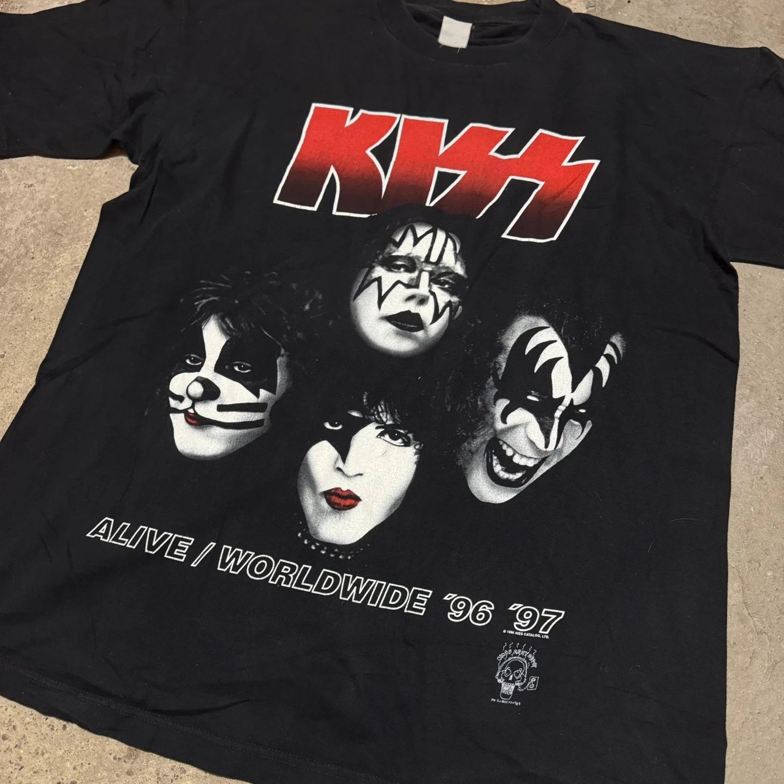 Band Tees Vintage kiss 1996 alive tour Size US XL / EU 56 / 4 - 3 Thumbnail