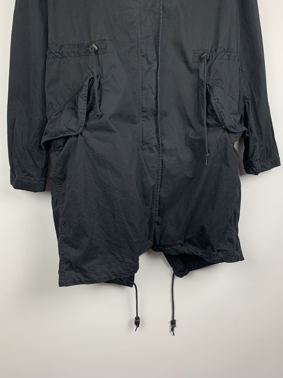 Allsaints Allsaints Caden Parka Coat Jacket Women’s Size 10 Black Top Size M / US 6-8 / IT 42-44 - 4 Thumbnail