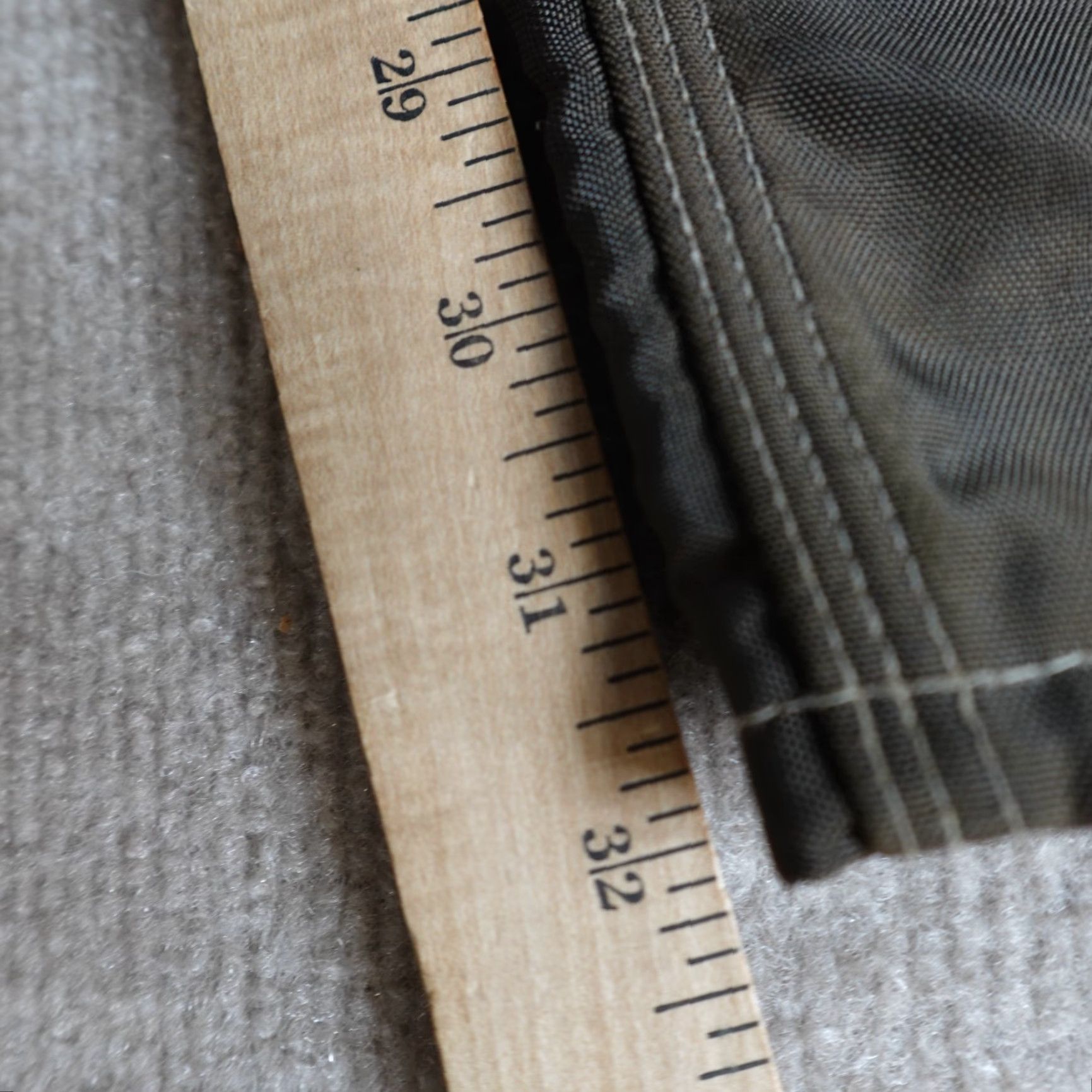 Carhartt VINTAGE Carhartt Pants Men's 32 x 32 Beige Canvas Cotton Double Knee Union Made Khakis Regular Straight - 32 Inseam Size US 32 / EU 48 - 3 Thumbnail