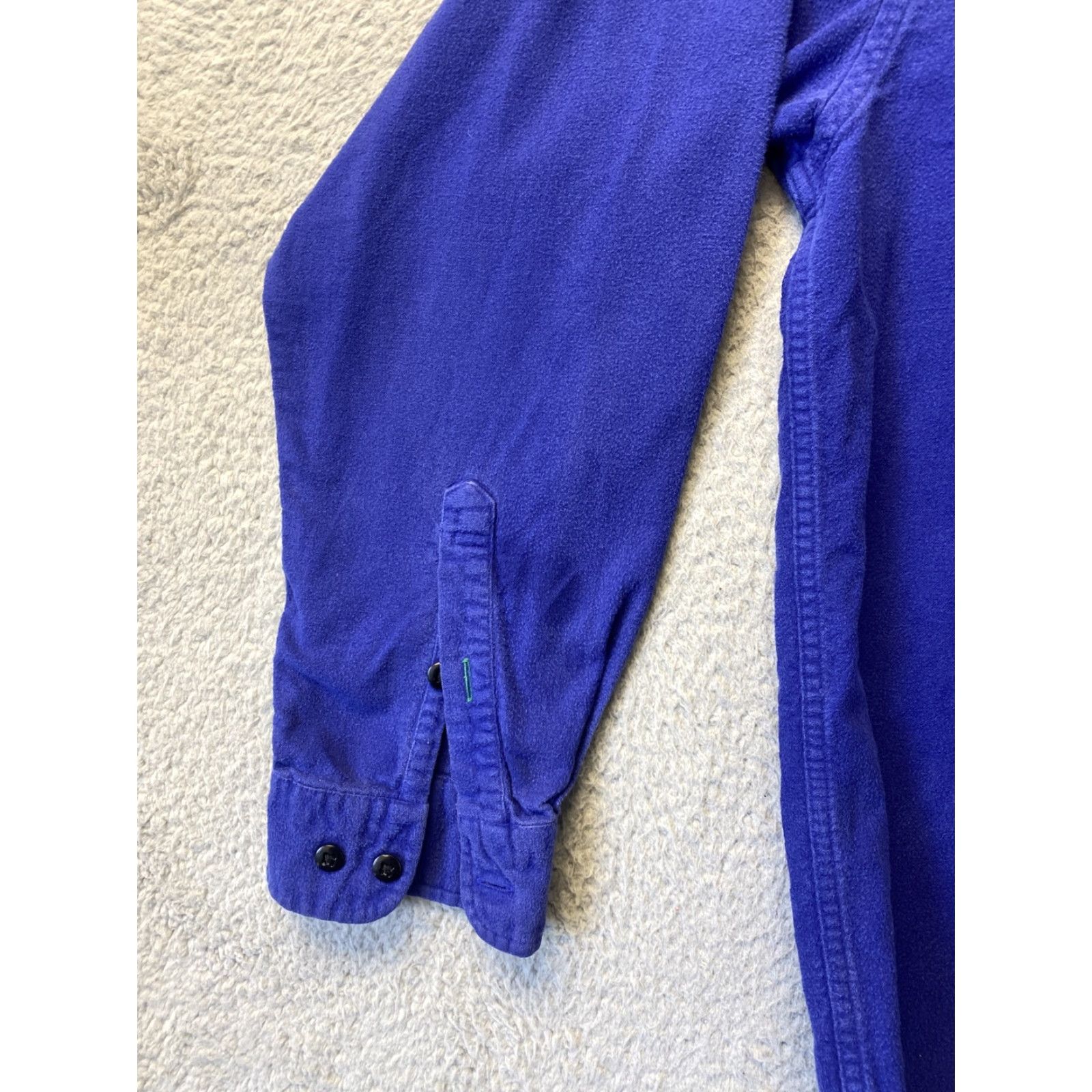 Tommy Hilfiger VINTAGE Tommy Hilfiger Men’s Shirt XL Casual Long Sleeve Cotton Royal Blue 90s Pockets Size US XL / EU 56 / 4 - 6 Thumbnail