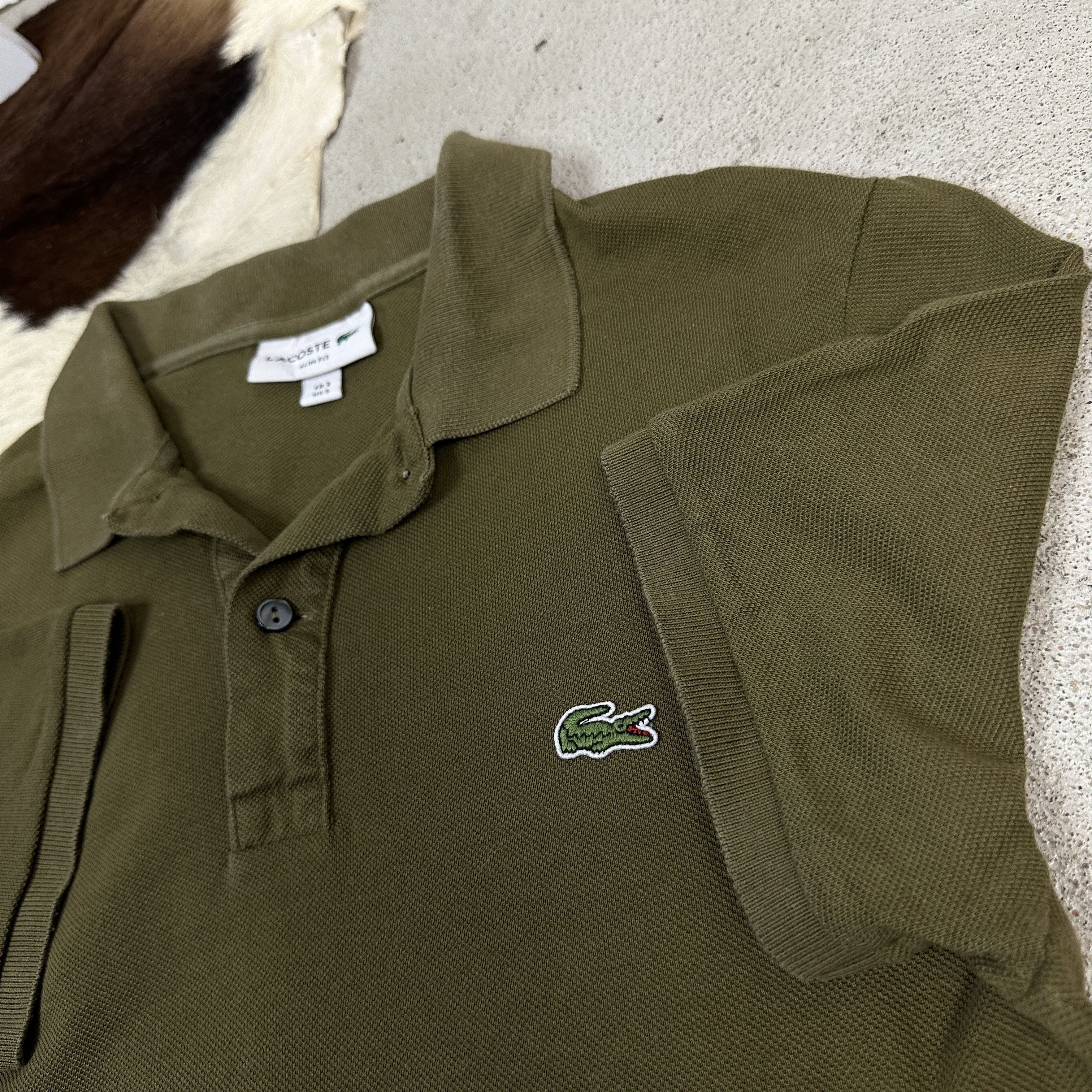 Lacoste × Vintage Vintage Streetwear Y2K Casual Lacoste Polo T-shirt Size US S / EU 44-46 / 1 - 4 Thumbnail