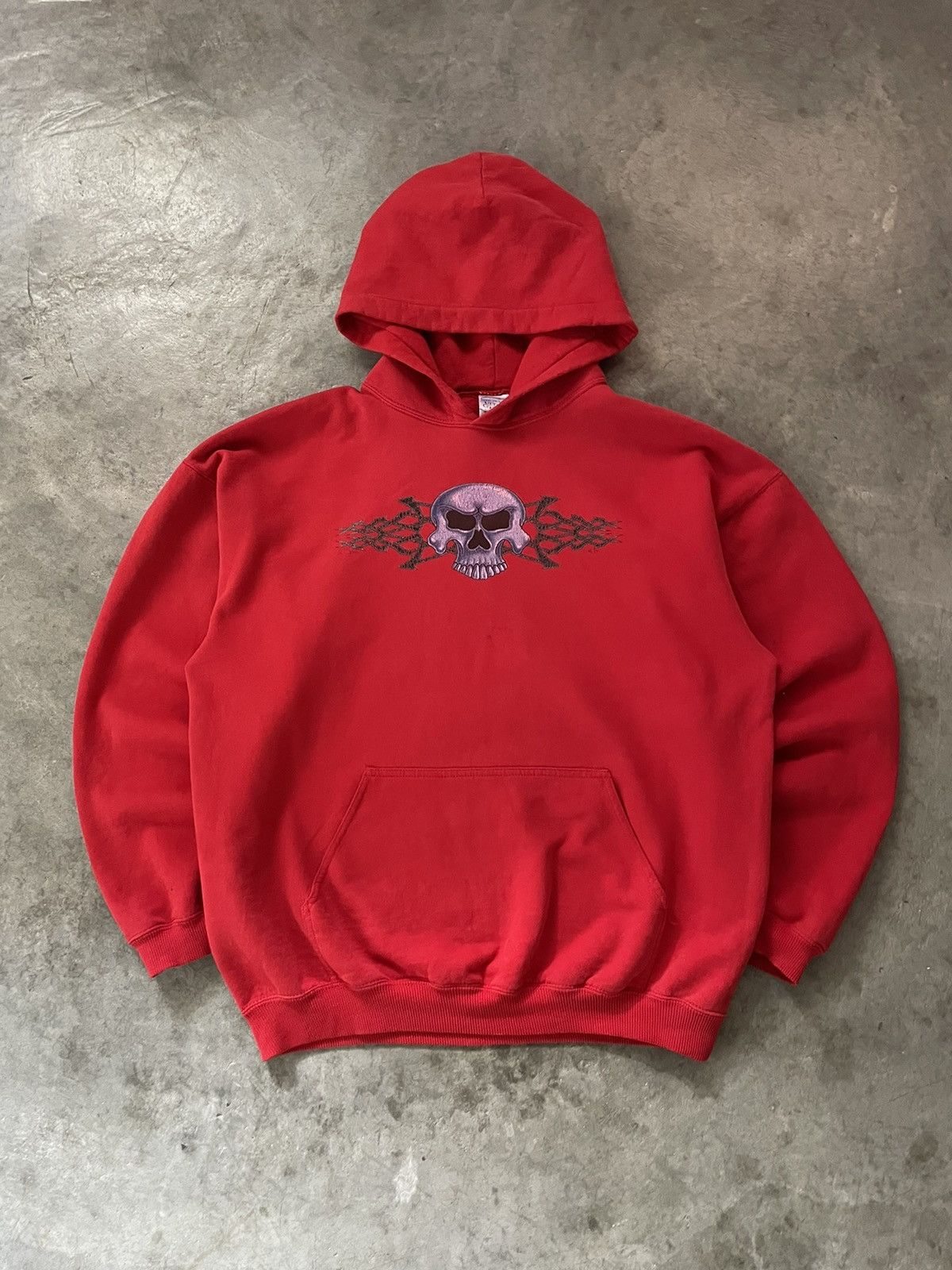 JNCO × Vintage Vintage JNCO Tribal Skull Hoodie Size US L / EU 52-54 / 3 - 1 Thumbnail