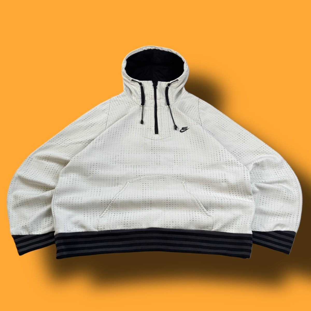 Nike × Vintage NIKE VINTAGE CENTER LOGO OVERSIZE BOXY HOODIE Size US L / EU 52-54 / 3 - 1 Thumbnail
