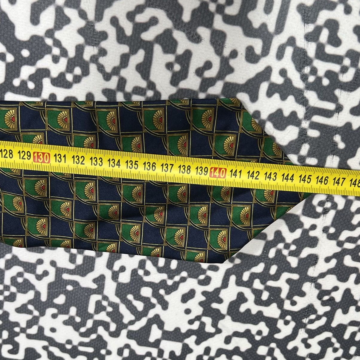 Lanvin Vintage Y2K Lanvin Paris Silk Luxury Retro Classic Style Tie Size ONE SIZE - 7 Thumbnail