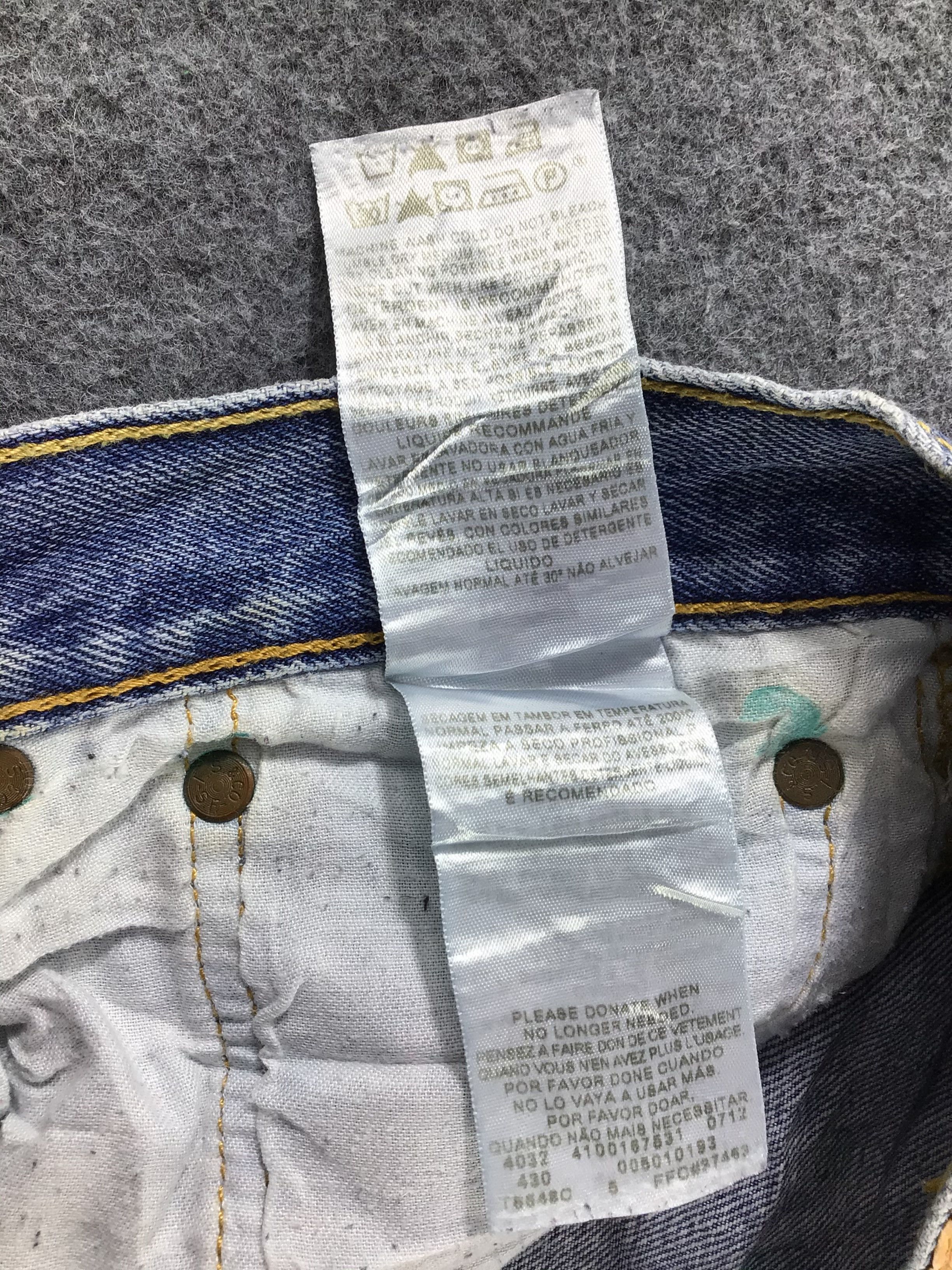 Levi's Vintage Levis 501 Jeans-JM303 Size US 37 - 12 Thumbnail
