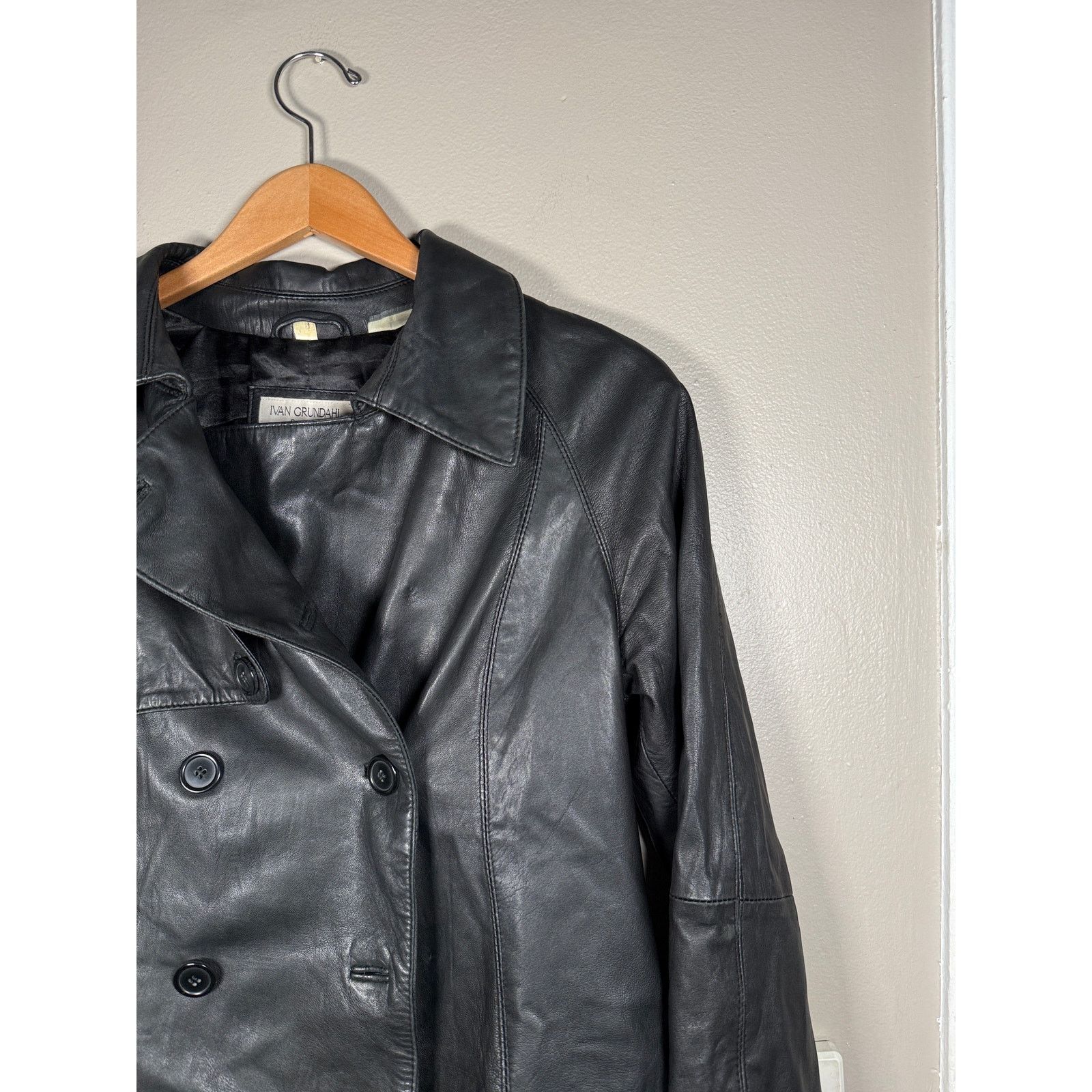 Ivan Grundahl Ivan Grundahl Leather Jacket size 40/6 US Size M / US 6-8 / IT 42-44 - 11 Thumbnail