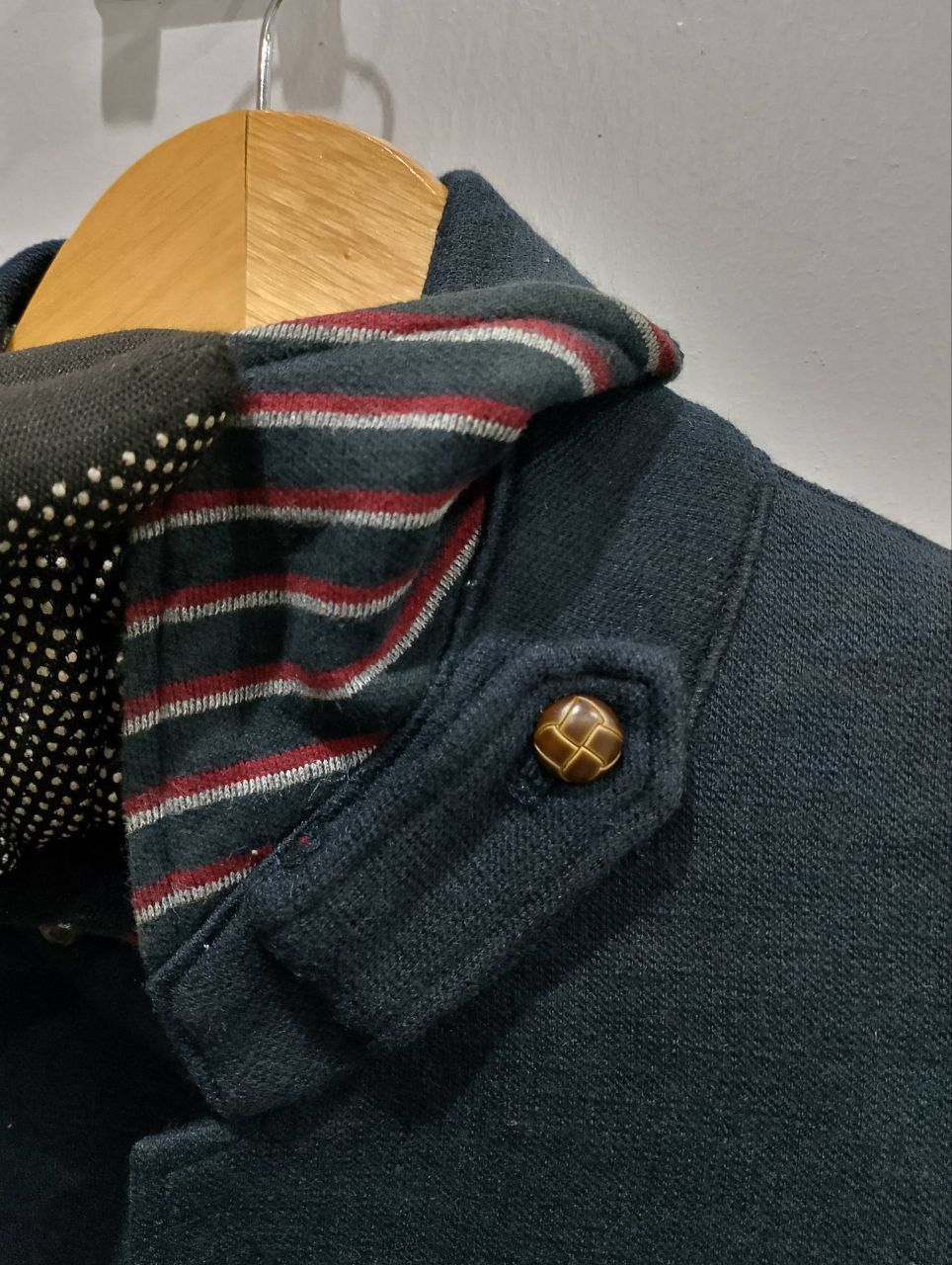 Takeo Kikuchi TAKEO KIKUCHI Japan Plaid Dark Blue Wool Blend Jacket Size US S / EU 44-46 / 1 - 6 Thumbnail