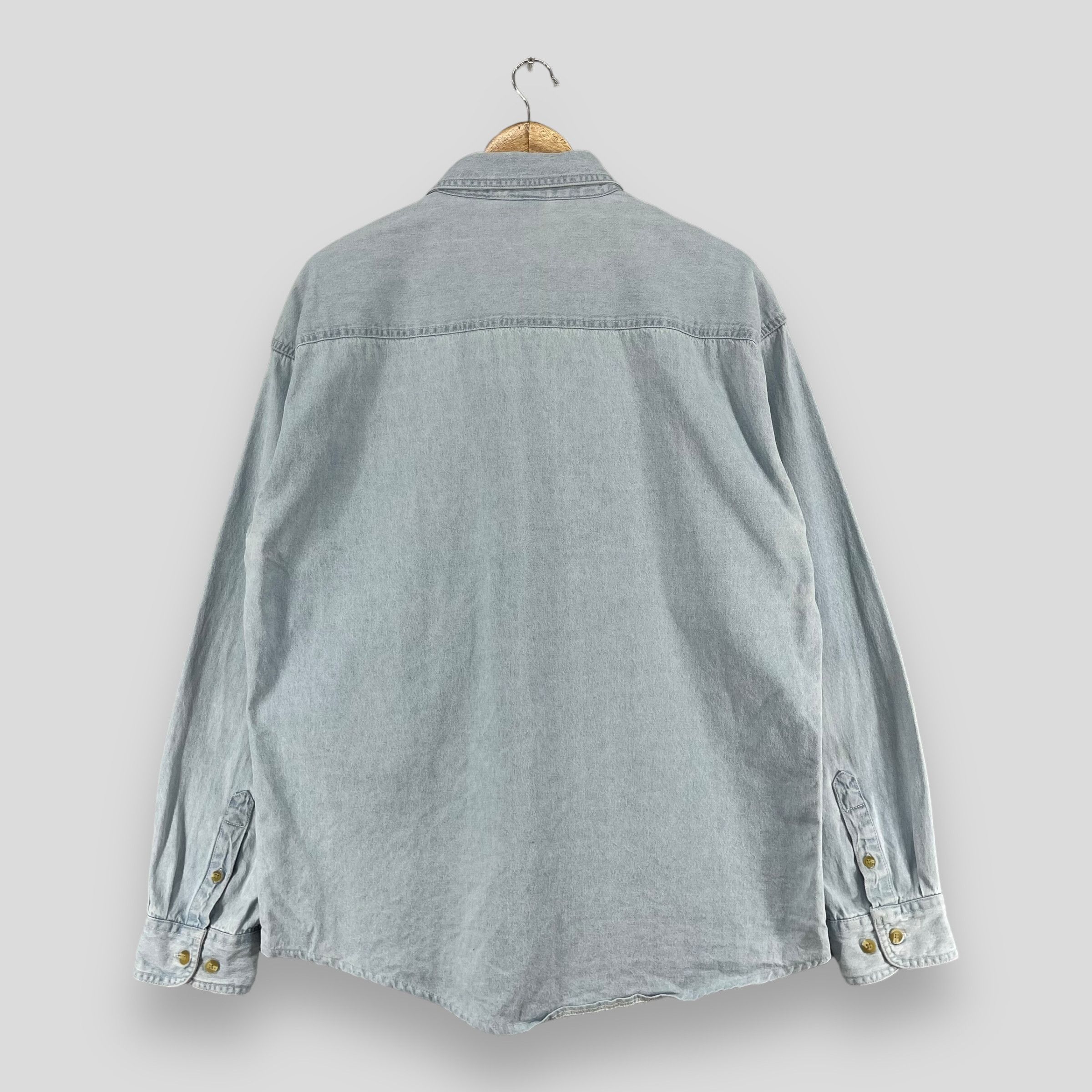 Chase Authentics × NASCAR × Vintage Vintage NASCAR Chase Dale Earnhardt Jr Denim Shirt Size US L / EU 52-54 / 3 - 9 Thumbnail