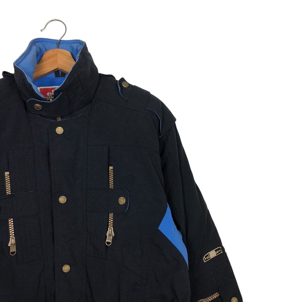 Japanese Brand 📌Vintage Cropped Ski Jacket Ellesse Bomber Issey Miyake Size US S / EU 44-46 / 1 - 7 Thumbnail