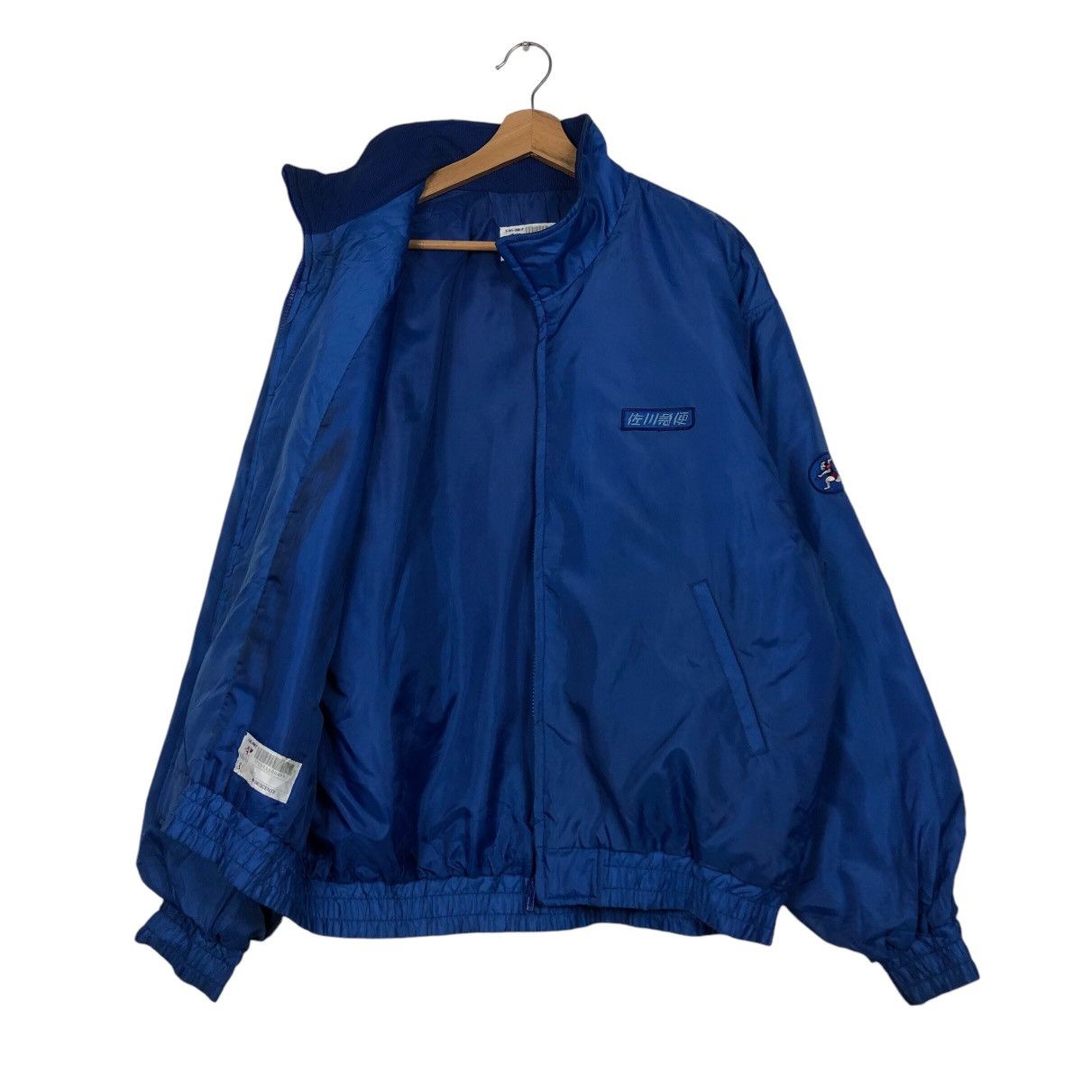Japanese Brand × Vintage 📌Vintage Bomber Jacket Biker Sagawa Descente Japan Size US XXL / EU 58 / 5 - 12 Thumbnail