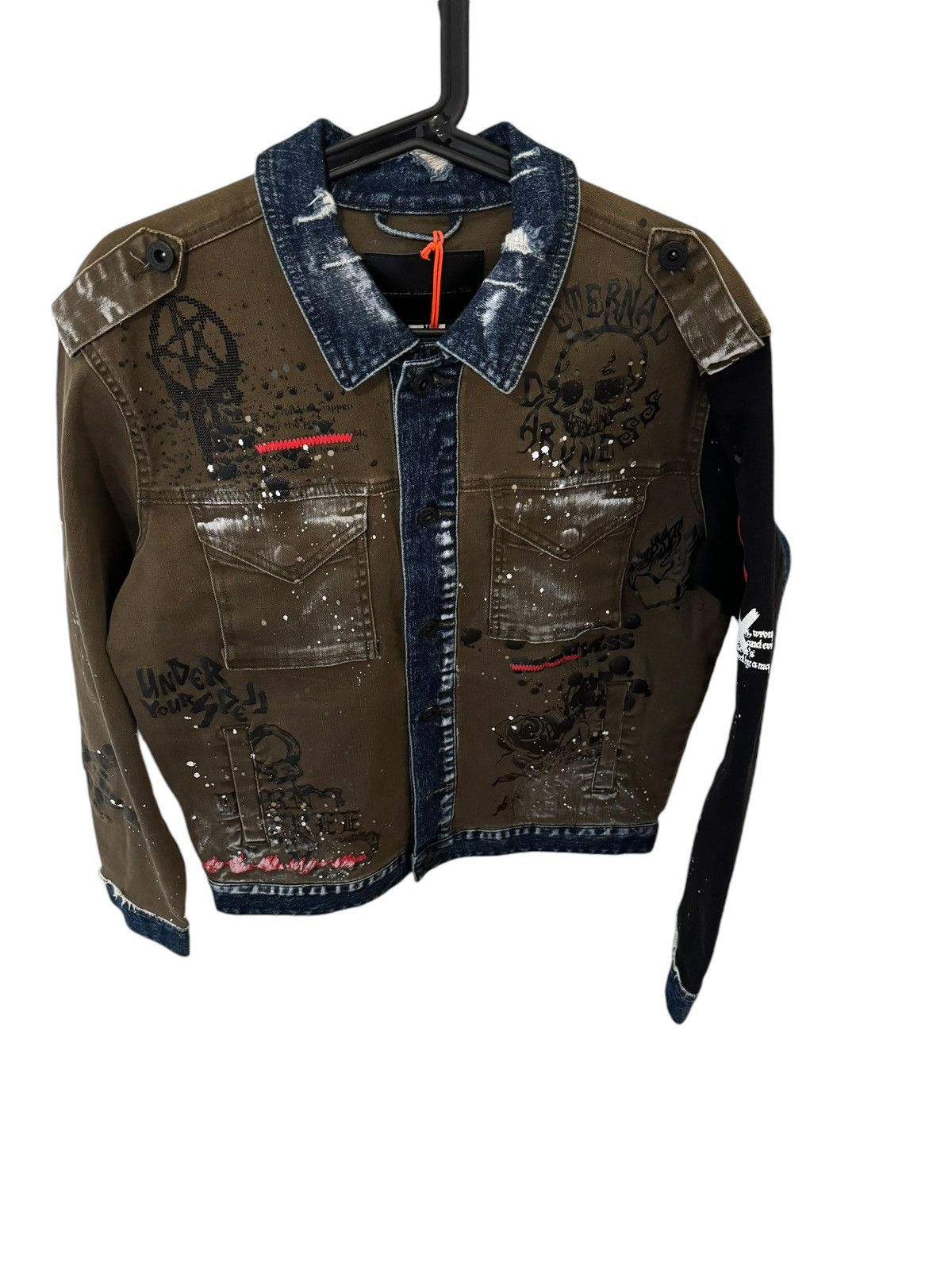 Smoke Rise Men Jeans Jacket Size US M / EU 48-50 / 2 - 1 Thumbnail