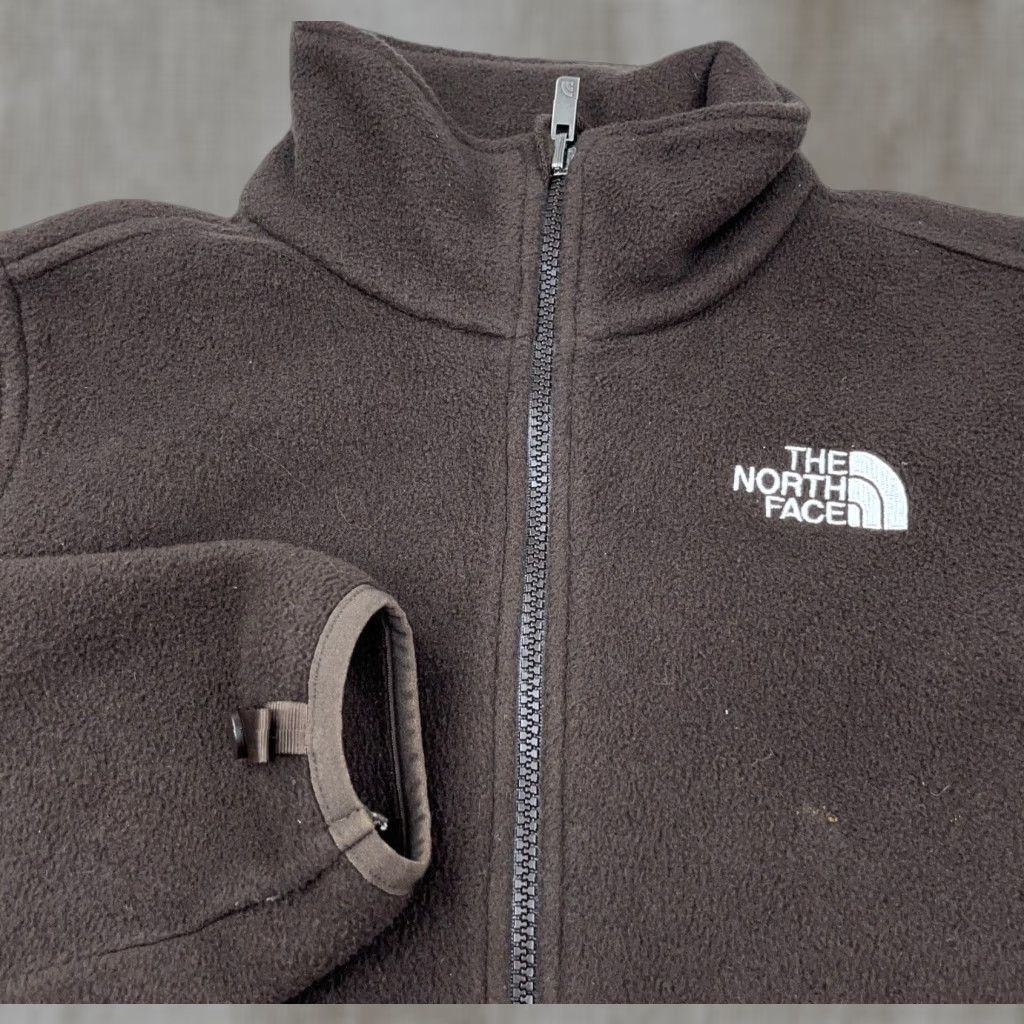 The North Face The North Face Jacket Women M Brown Fleece Interchange Full Zip Pockets All Seasons Casual Vintage: No (adapt to rules). Size M / US 6-8 / IT 42-44 - 1 Thumbnail