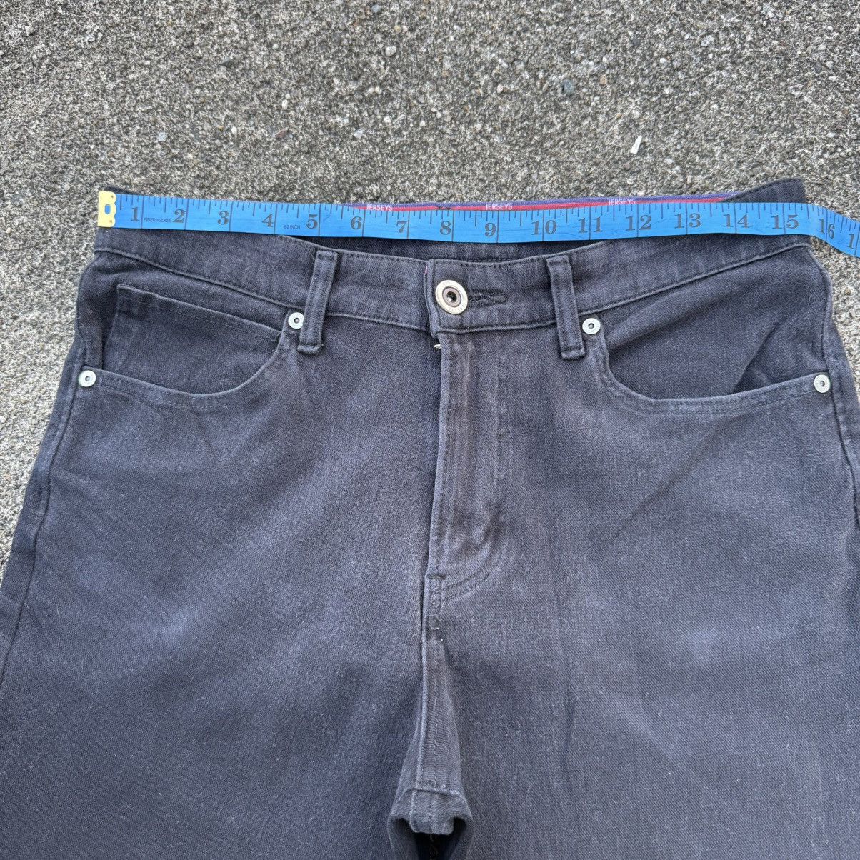 Edwin VINTAGE EDWIN JERSEY DENIM BLACK JEAN PANTS Size US 31 - 5 Thumbnail