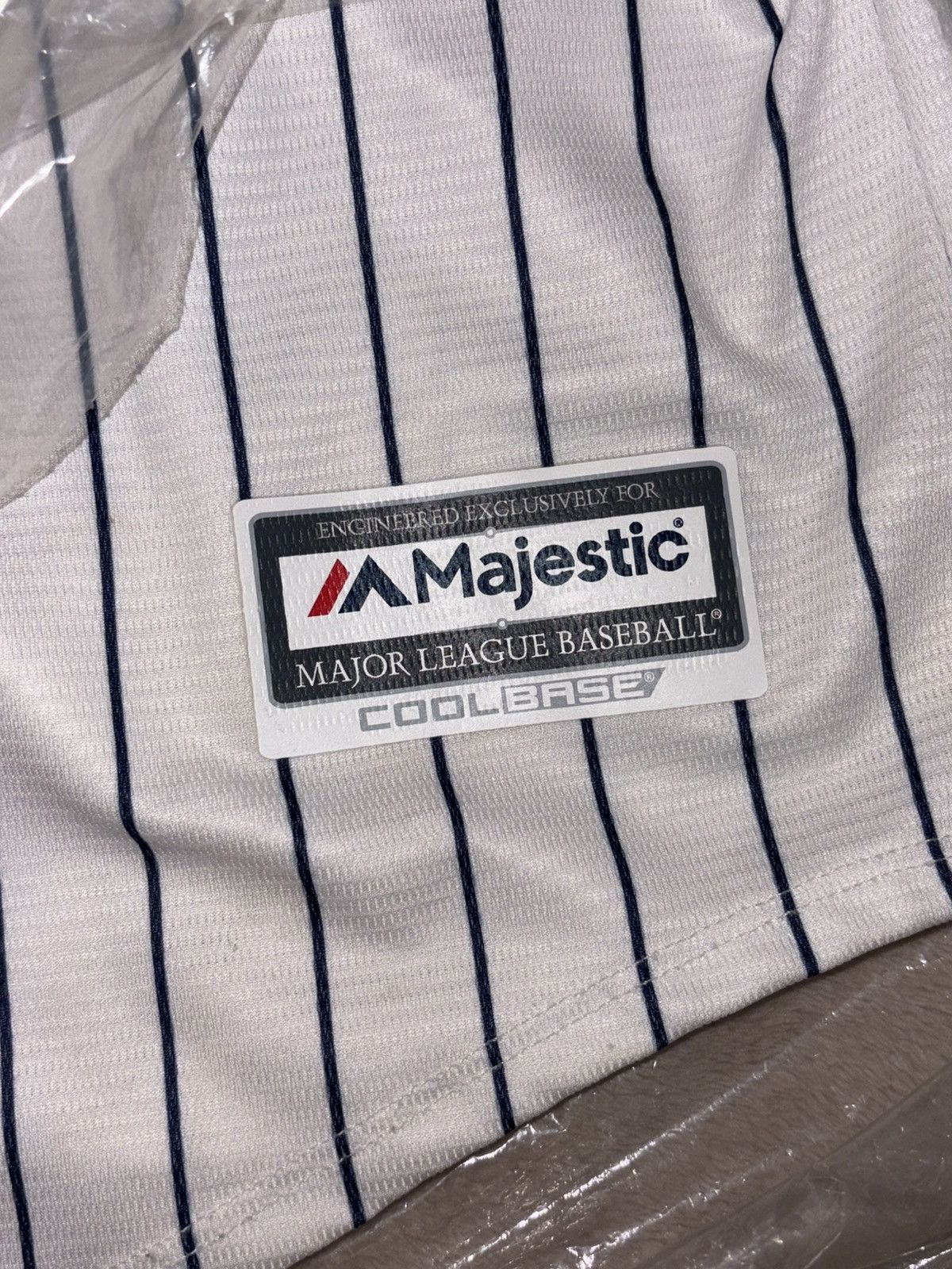 Majestic Jacoby Ellsbury New York Yankees Majestic Jersey Size US XL / EU 56 / 4 - 3 Thumbnail