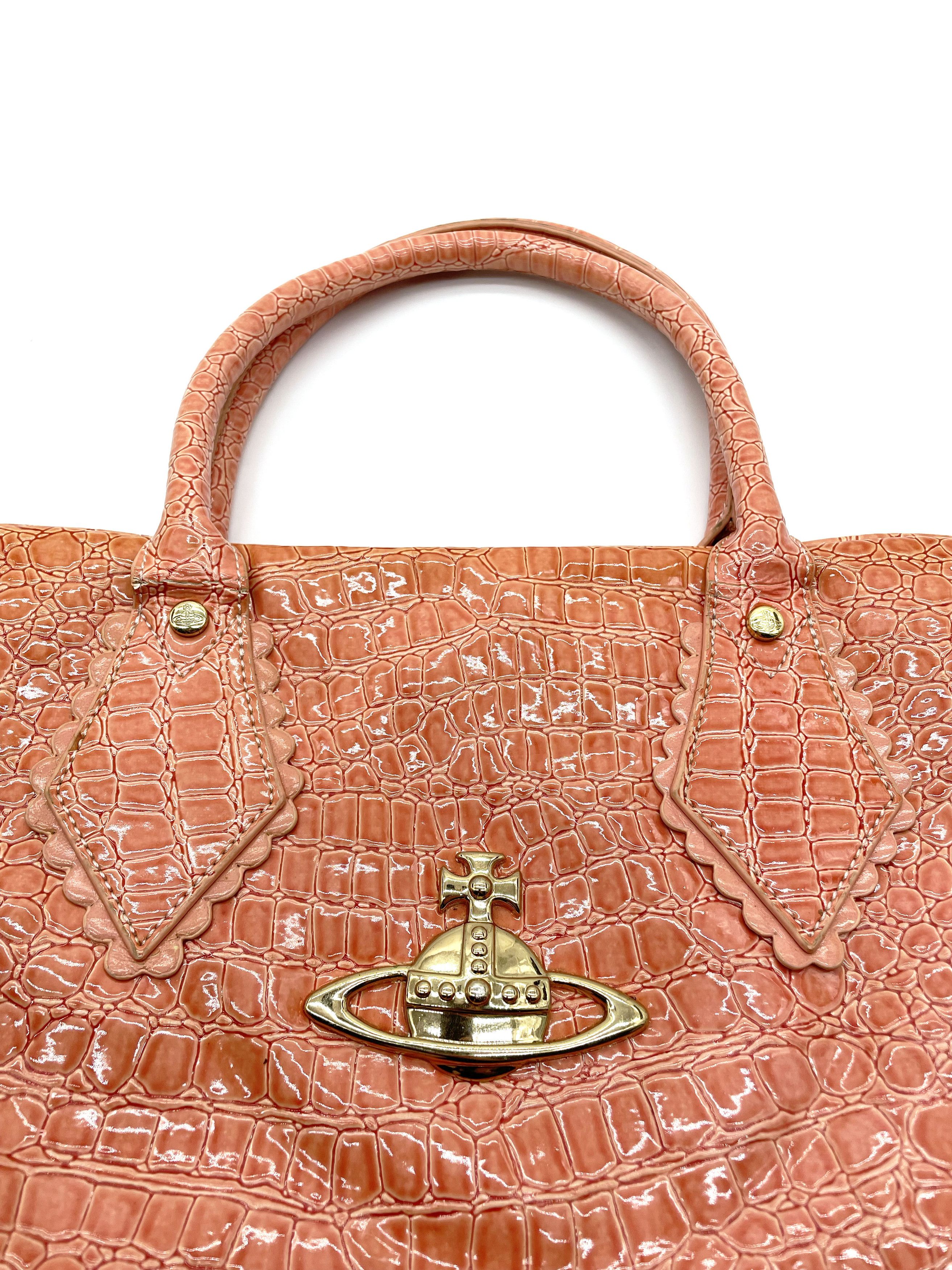 Vivienne Westwood Orb Patent Leather Handbag Size ONE SIZE - 3 Thumbnail