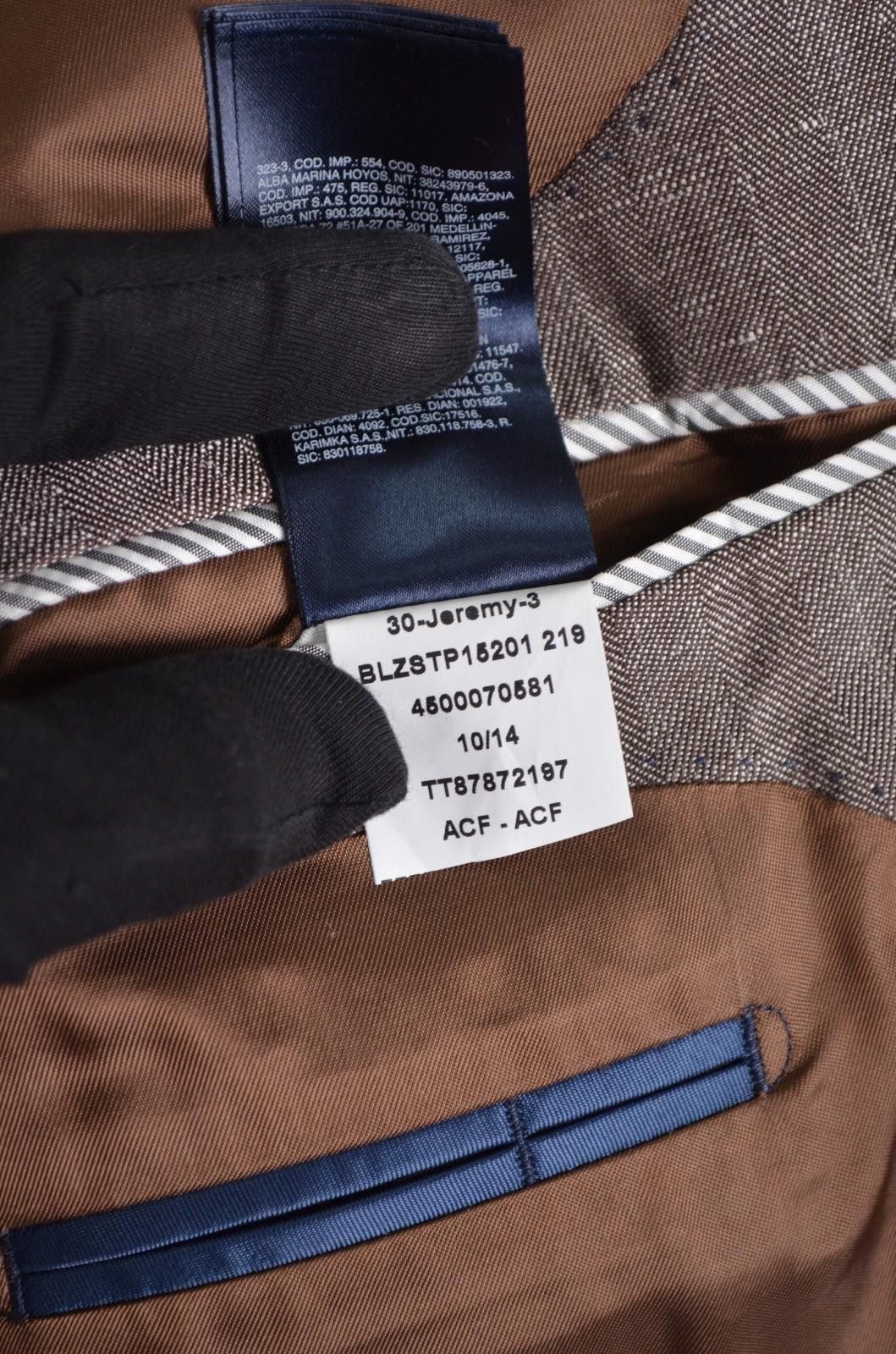 Tommy Hilfiger Tommy Hilfiger Jeremy Sport Coat Blazer Wool Linen Size US40 Size 40R - 12 Thumbnail