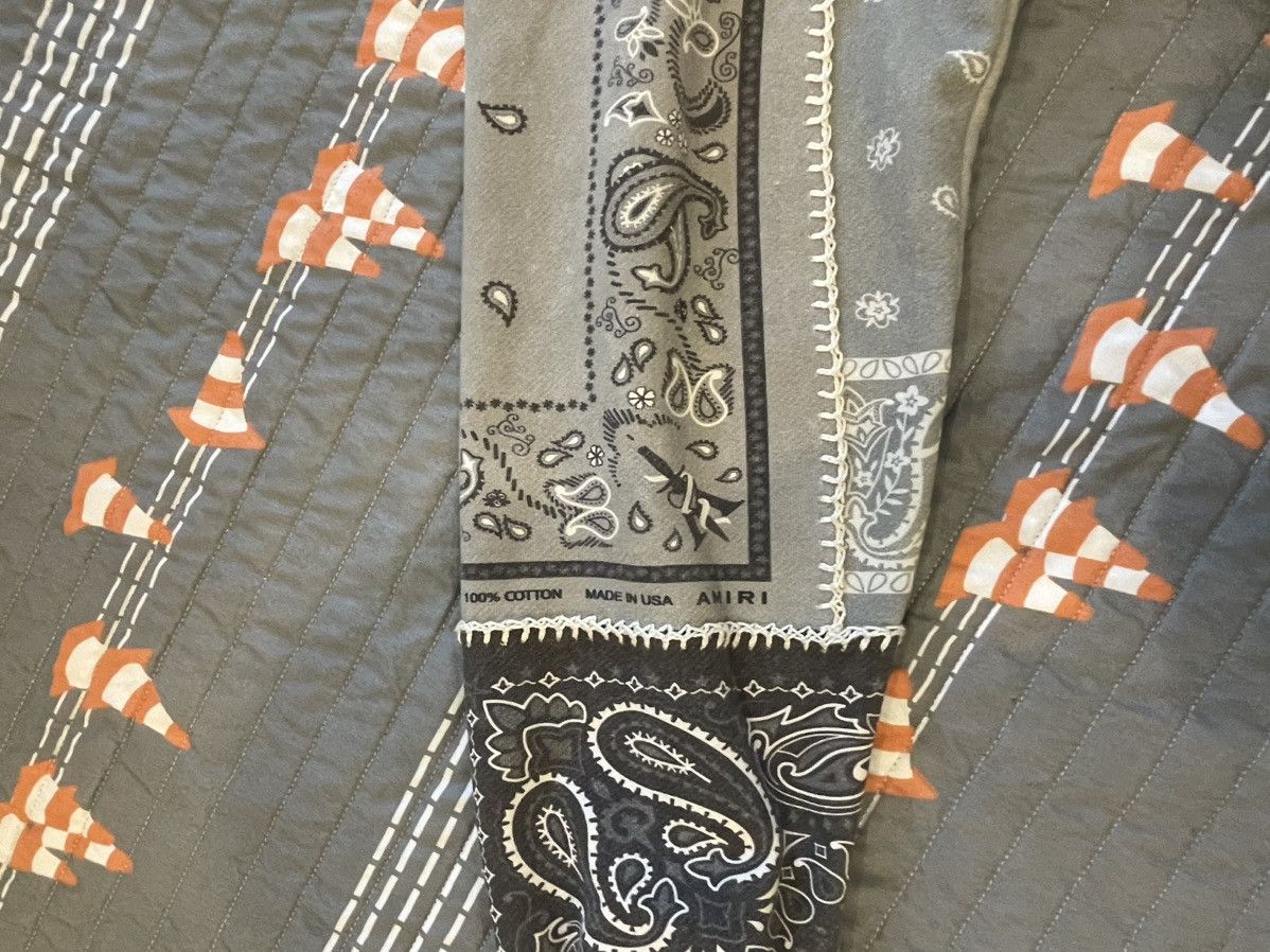 Amiri Amiri Oversized Bandana Recon Hoodie S Size US S / EU 44-46 / 1 - 5 Thumbnail