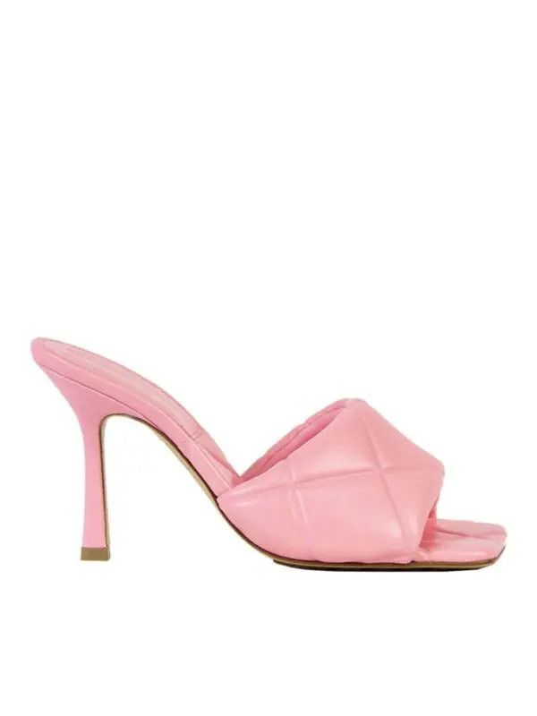 Bottega Veneta o1bcso1str0924 Rubber Lido in Pink Size US 4 / IT 34 - 1 Thumbnail