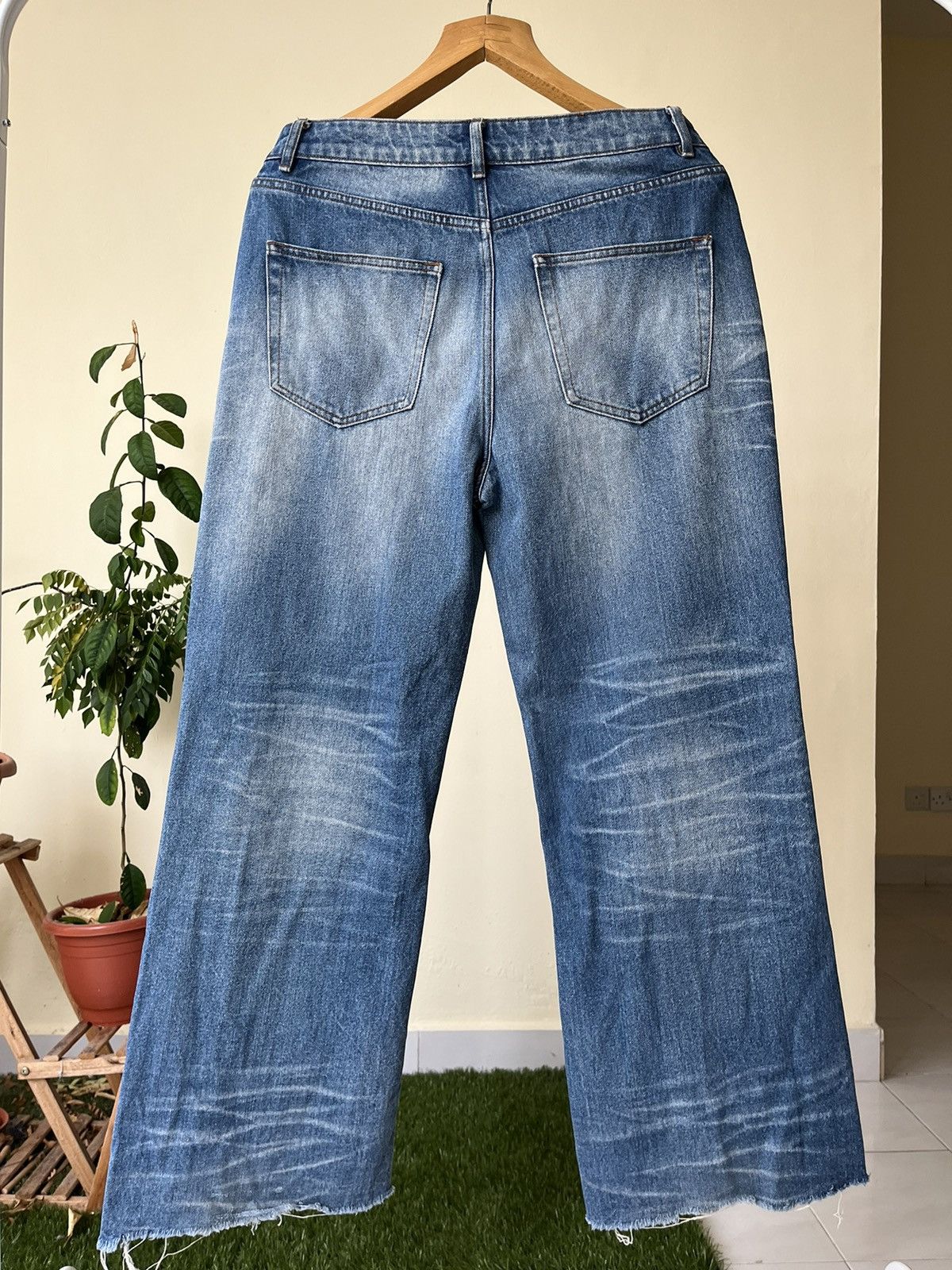 Y/Project Y/Project Wire Denim Distressed Unisex 👫 Size US 33 - 2 Thumbnail