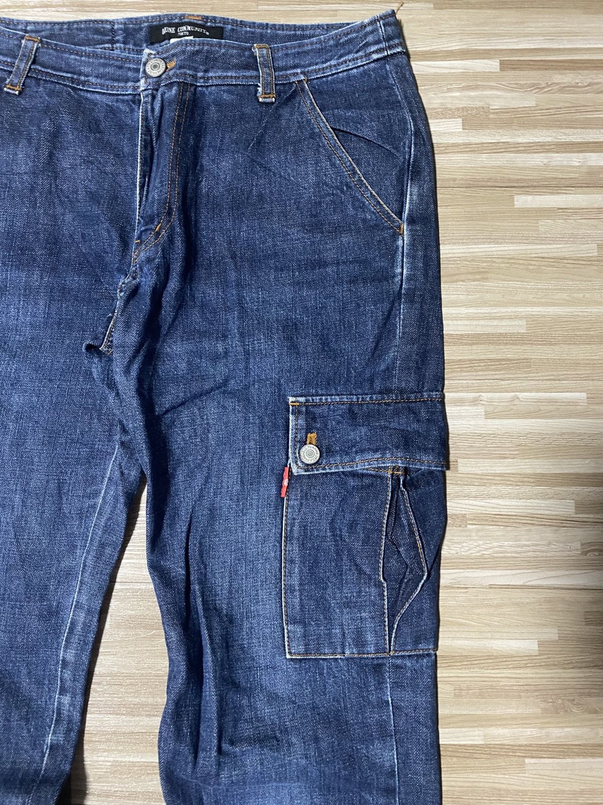 Japanese Brand 💥OZONE CARGO DENIM💥 Size US 28 / EU 44 - 5 Thumbnail