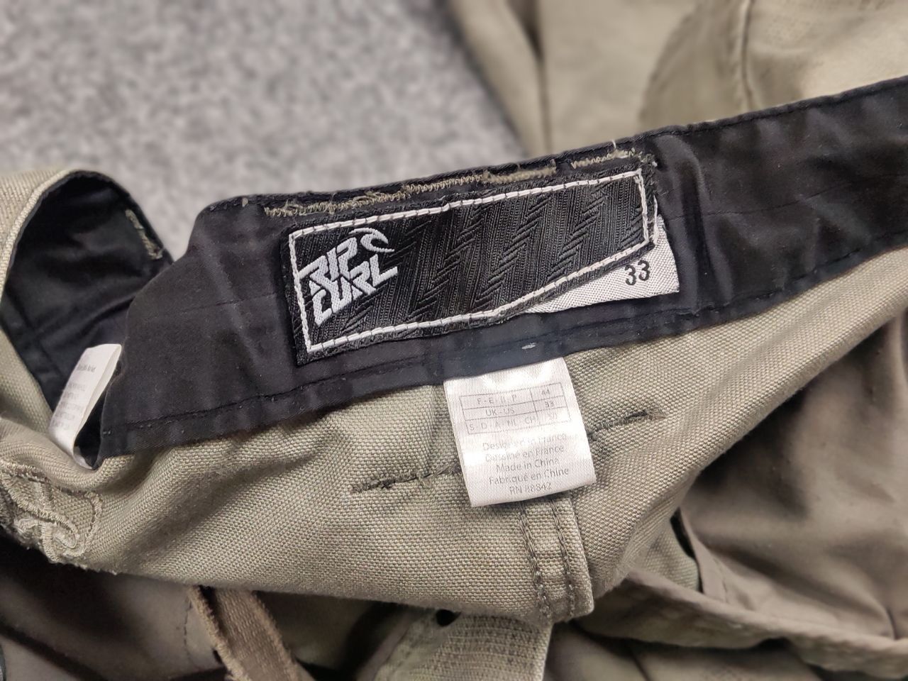 Japanese Brand Vintage 90's junya watanabe style Cargo Baggy camo Pants Size US 33 - 18 Thumbnail