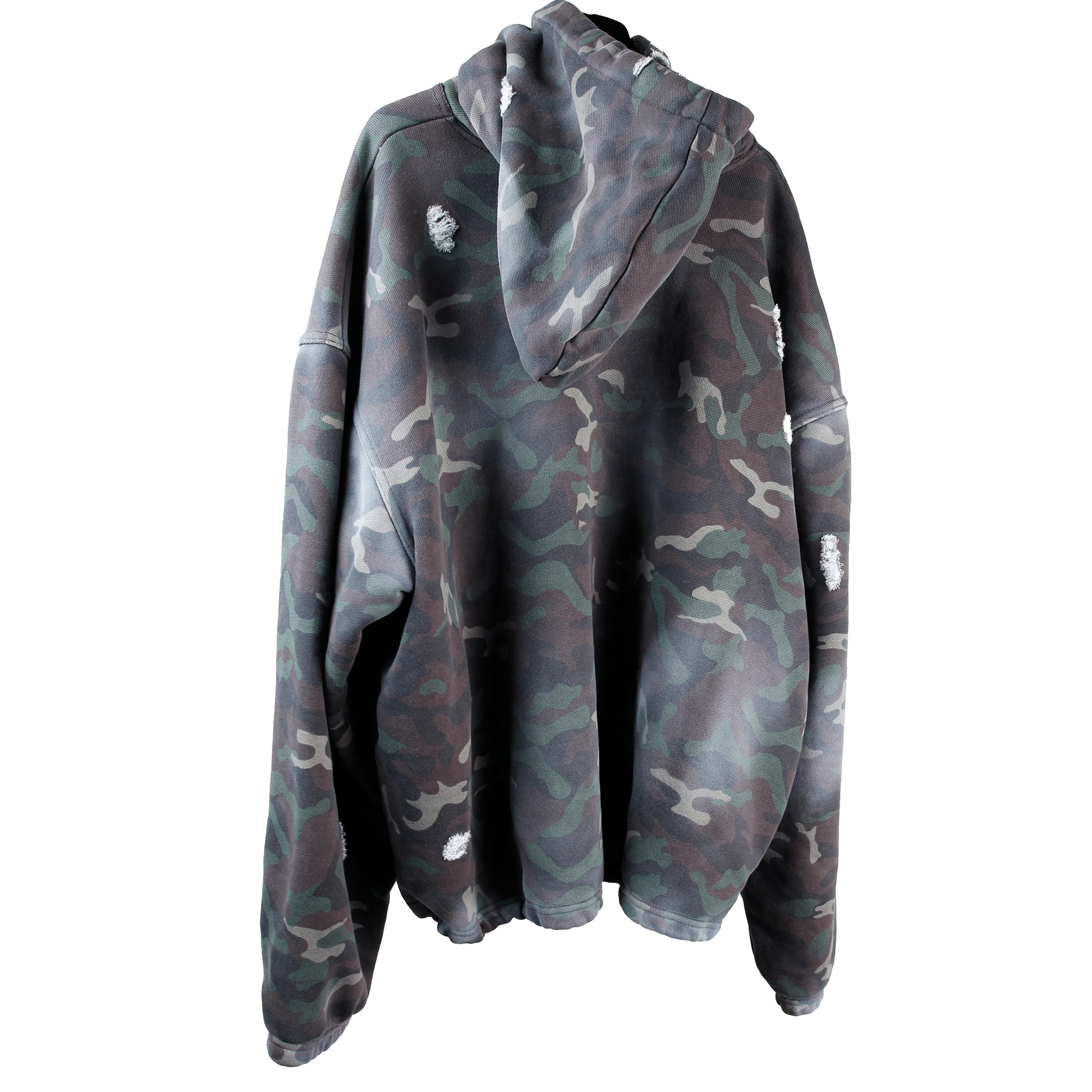Thug Club Thug Club Sprayed Camoflage Hoodie Size US M / EU 48-50 / 2 - 2 Thumbnail