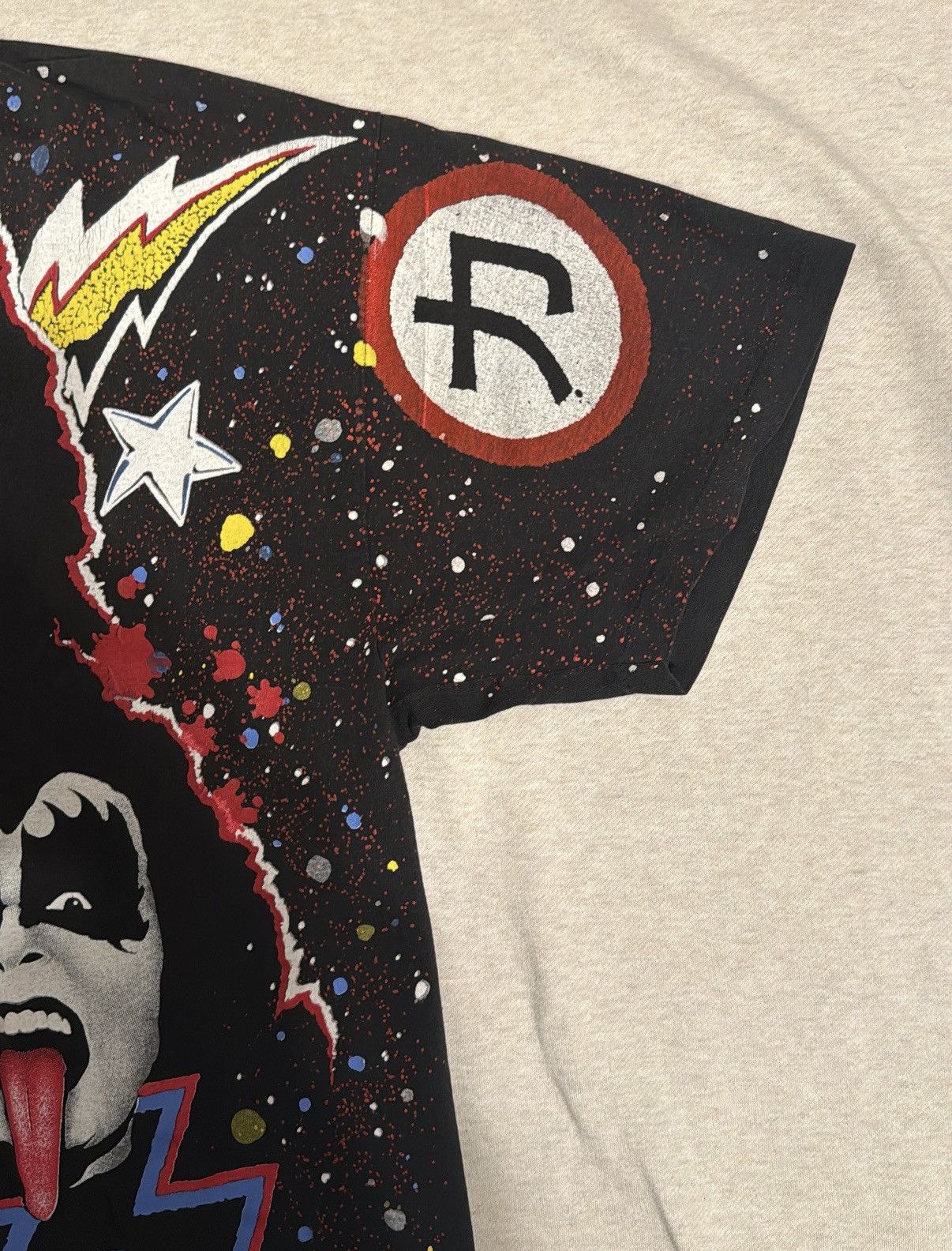 KISS Vintage 1992 Kiss Chikara AOP T-shirt Size US XL / EU 56 / 4 - 7 Thumbnail