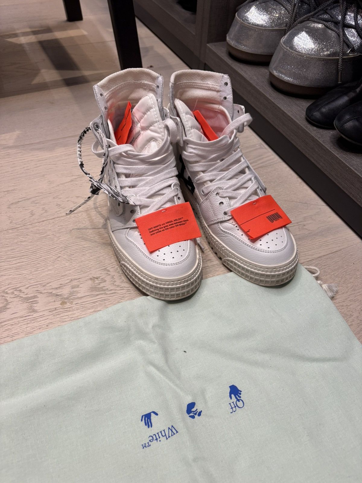 Off-White Off-white 3.0 Off Court High-top Sneaker Size US 8 / EU 41 - 3 Thumbnail