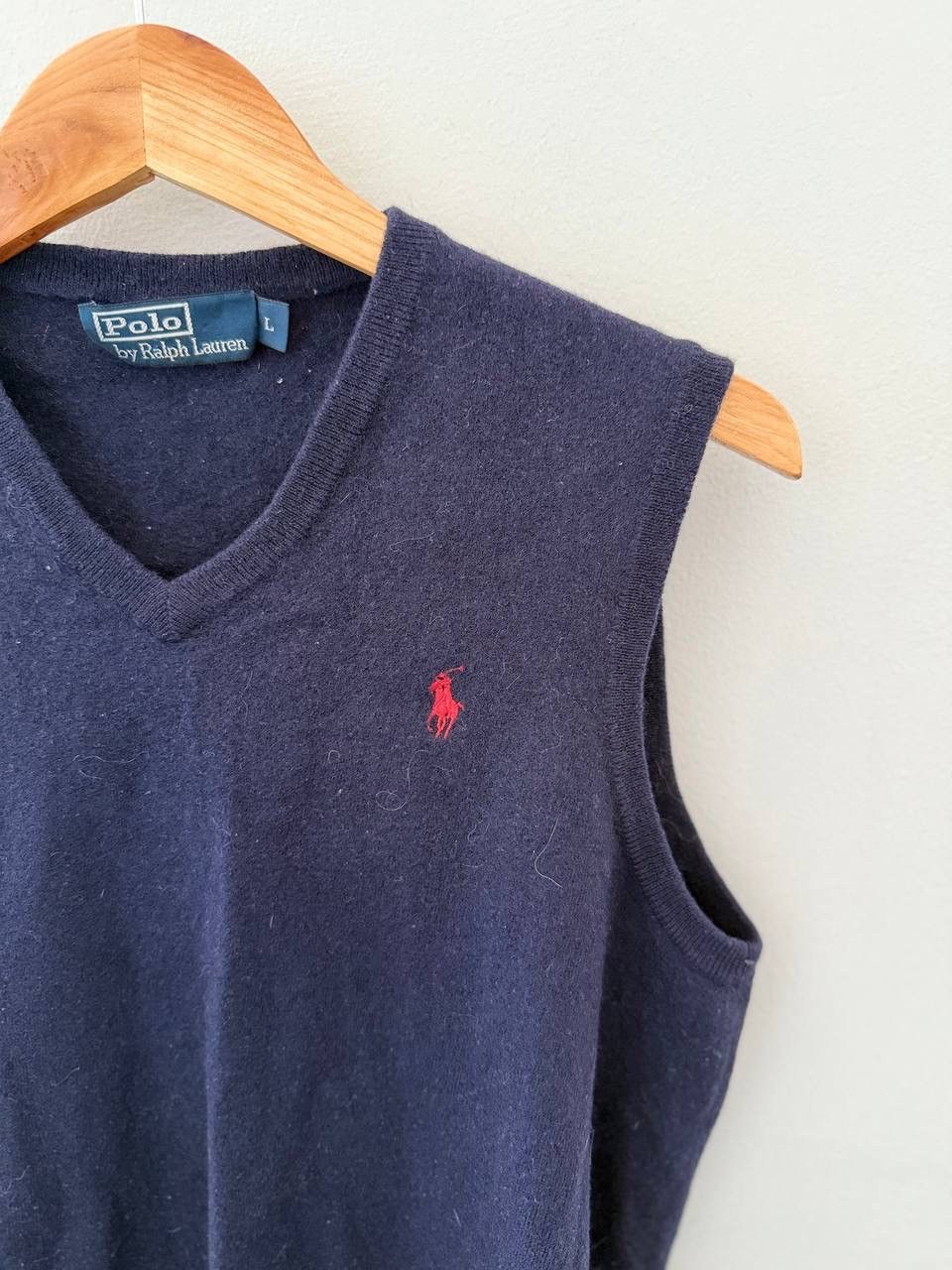 Polo Ralph Lauren Vintage Wool vest Polo Ralph Lauren Size M / US 6-8 / IT 42-44 - 2 Thumbnail