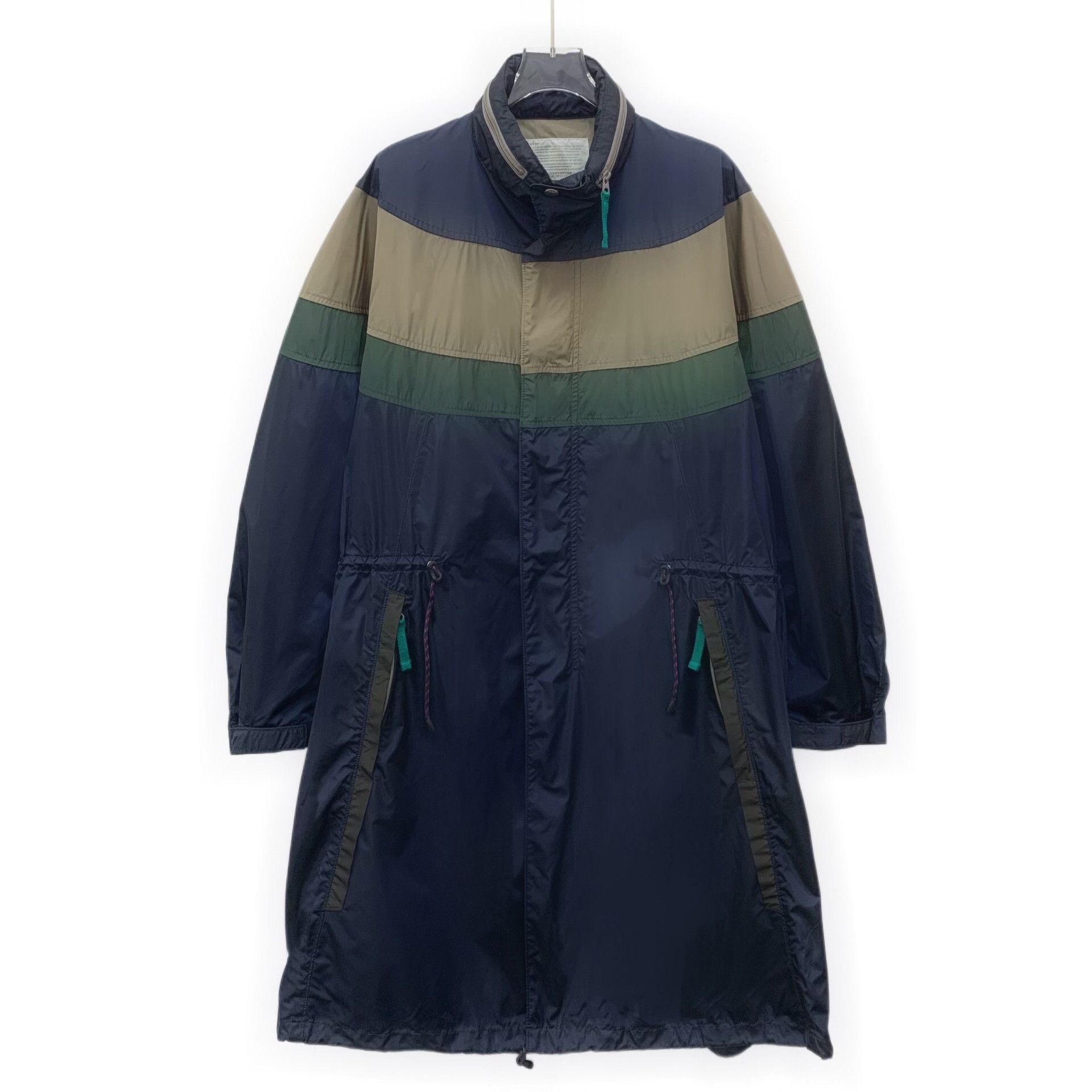 Kolor Kolor Nylon Striped Multi Coat M Women Size M / US 6-8 / IT 42-44 - 1 Thumbnail