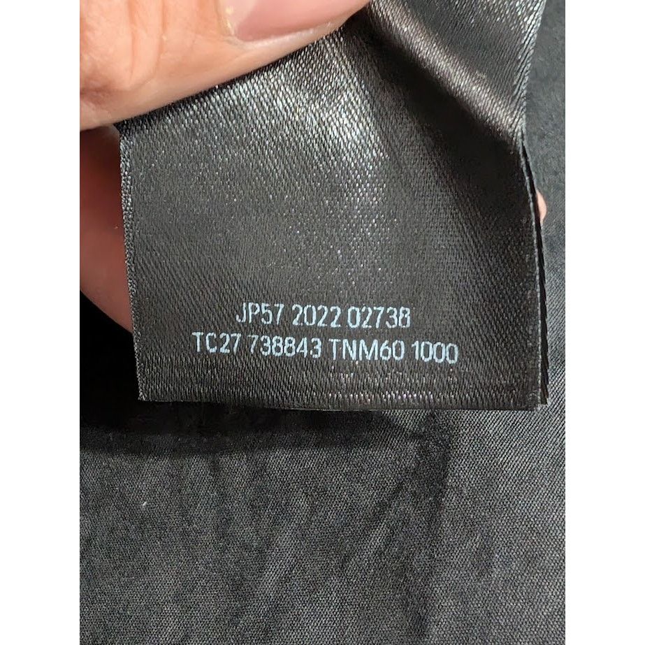 Balenciaga o1rshd1 Cotton Poplin Graffiti Oversized Shirt in Black Size US L / EU 52-54 / 3 - 16 Thumbnail