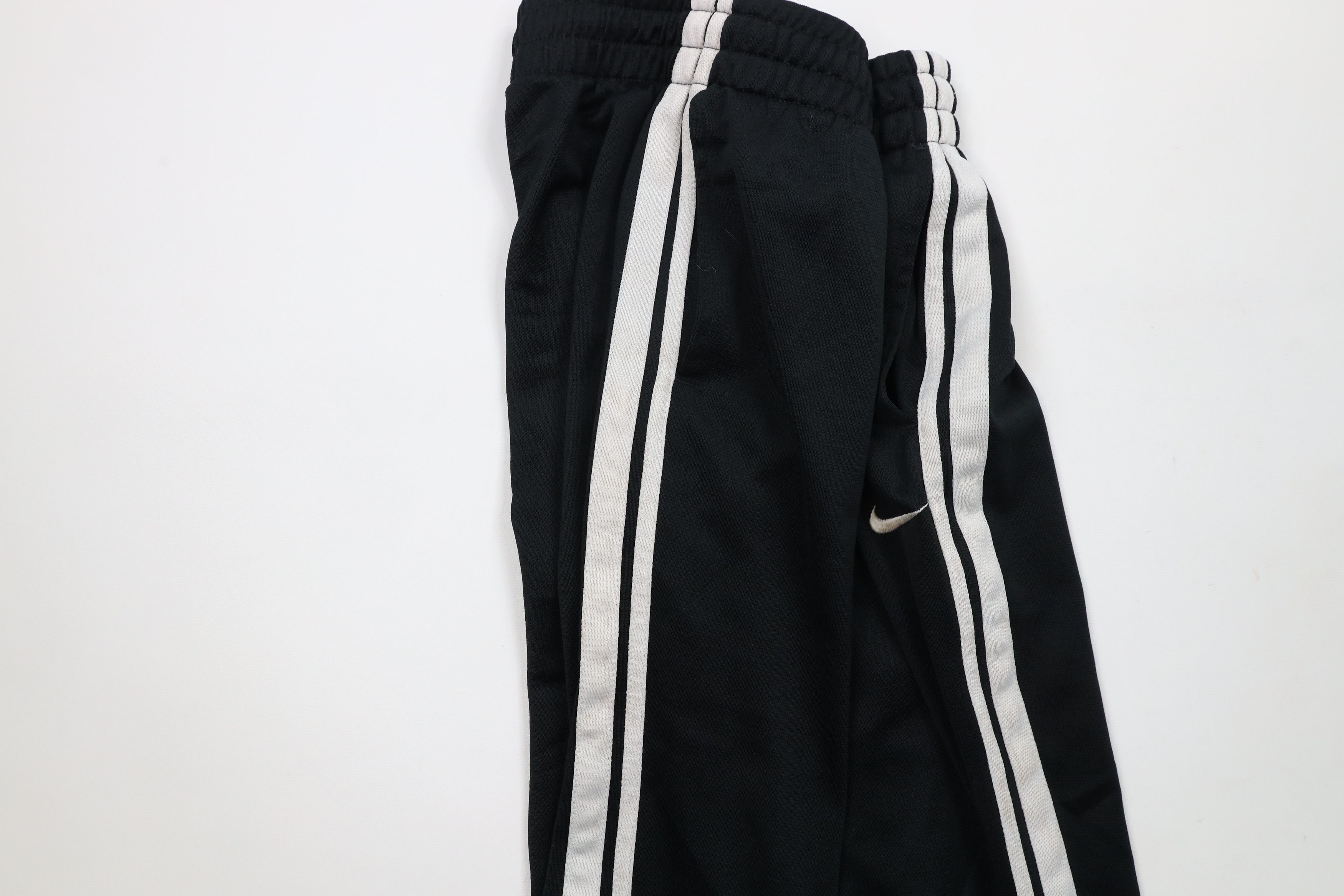 Nike × Vintage Vintage Y2K Nike Scott Mini Swoosh Striped Wide Leg Pants Size US 34 / EU 50 - 9 Thumbnail