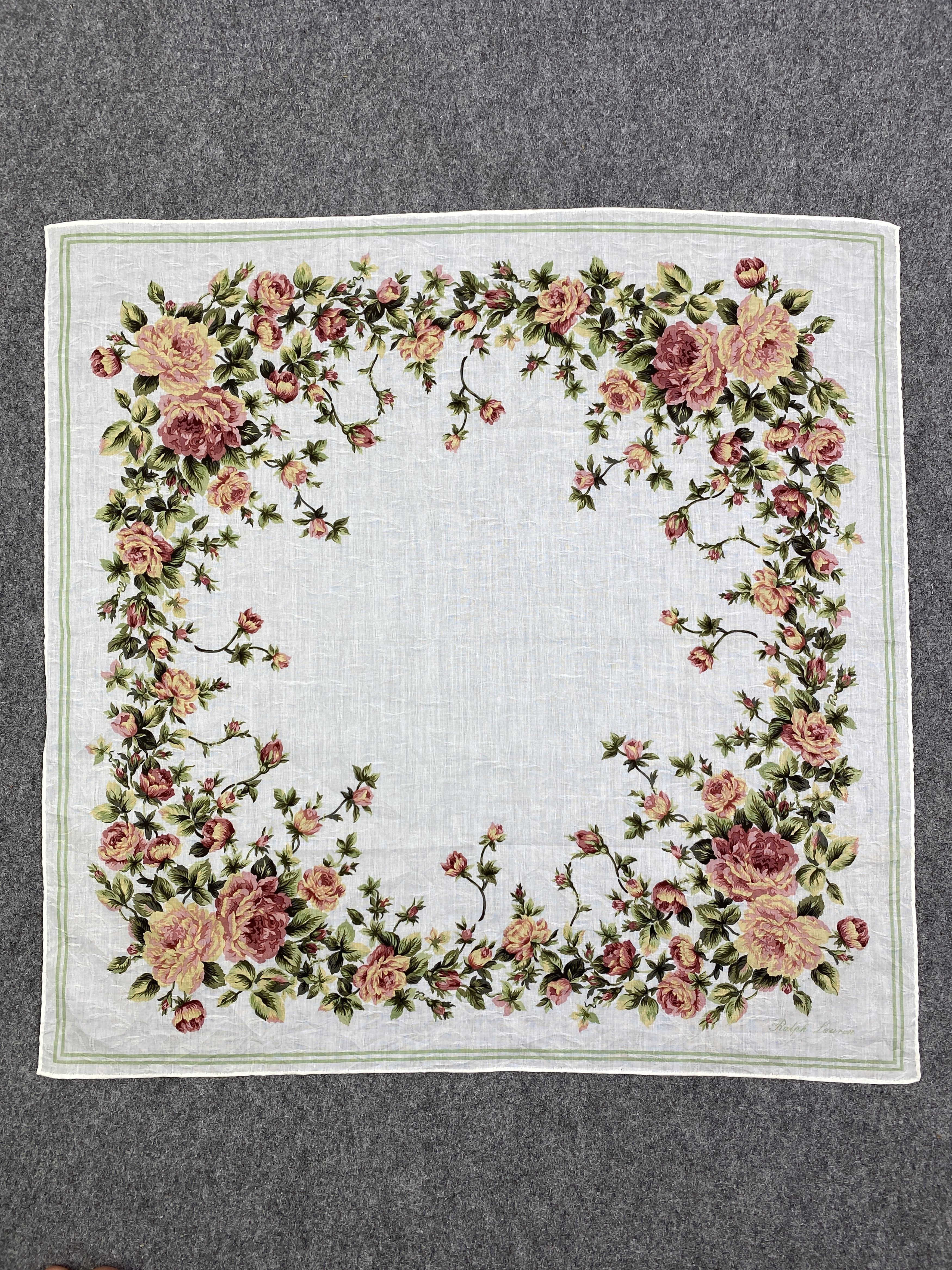 Ralph Lauren Vintage Ralph Lauren Handkerchief / Neckerchief HKC1031 Size ONE SIZE - 4 Thumbnail