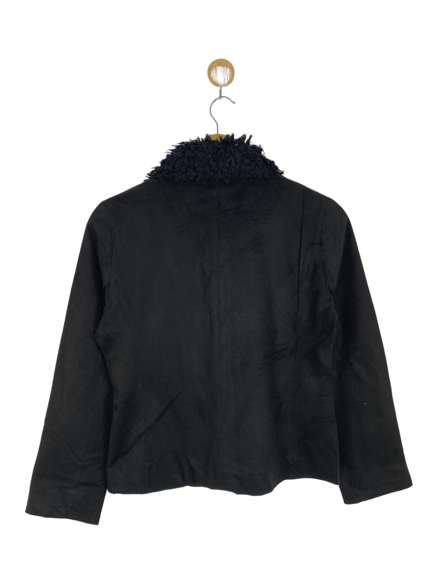 Japanese Brand Ined X Yohji Yamamoto Sherpa Collar Jacket MJ0103Z Size XS / US 0-2 / IT 36-38 - 3 Thumbnail