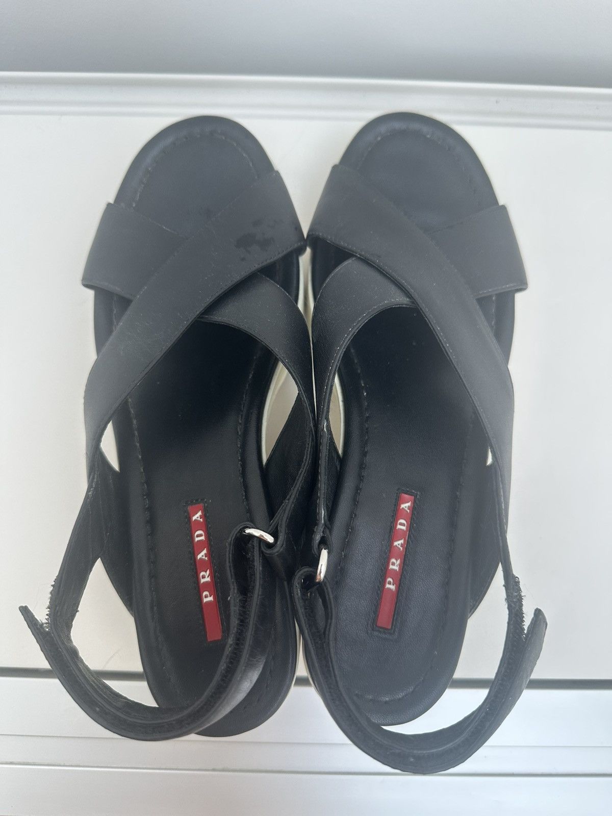 Prada Prada Archive Heels size 39 / 9 vintage Size US 9 / IT 39 - 4 Thumbnail