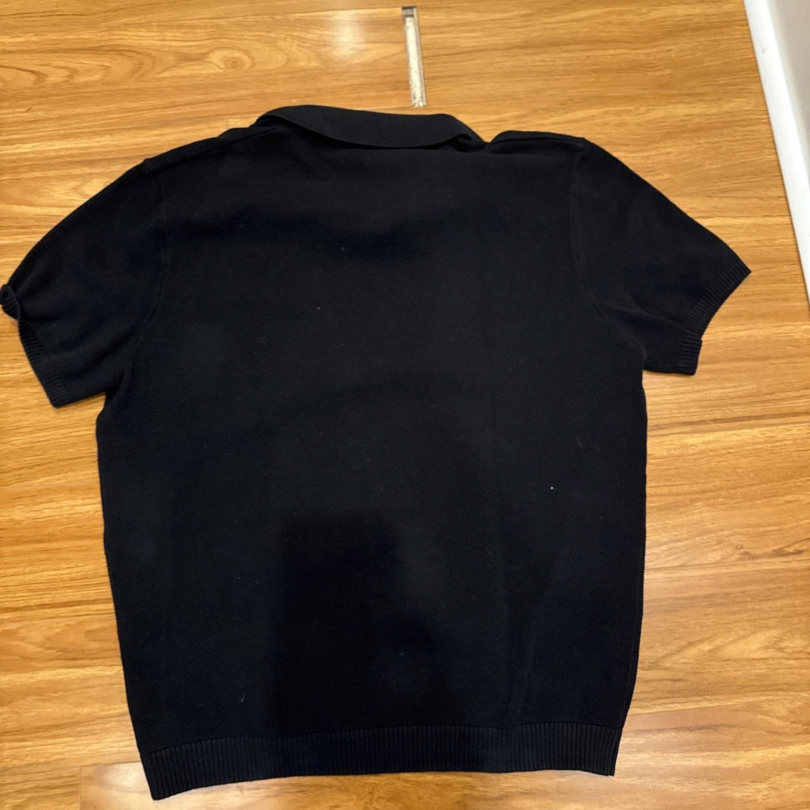Zara Men’s Zara Size XL Black Polo Shirt Size US XL / EU 56 / 4 - 5 Thumbnail